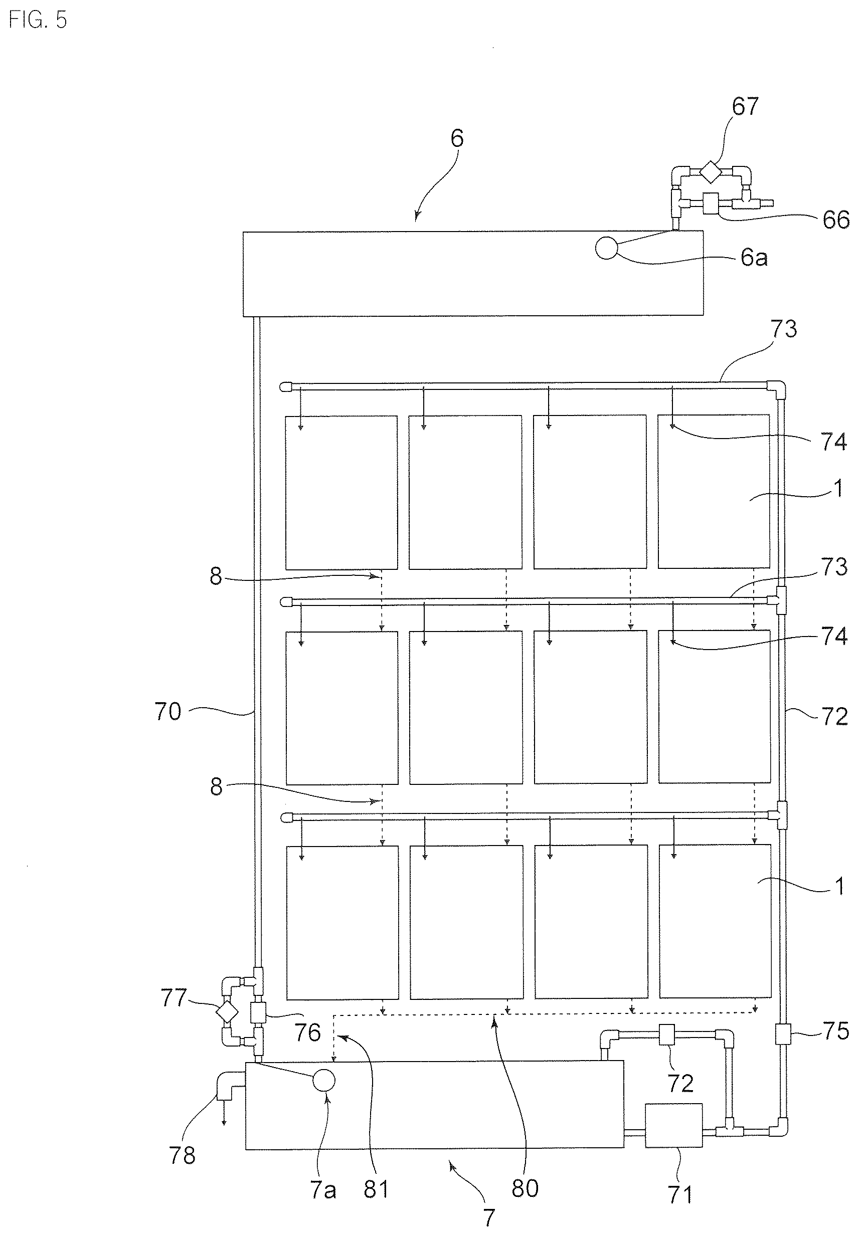 Patent US12410820 Figure 6 – Drainage device and drainage system