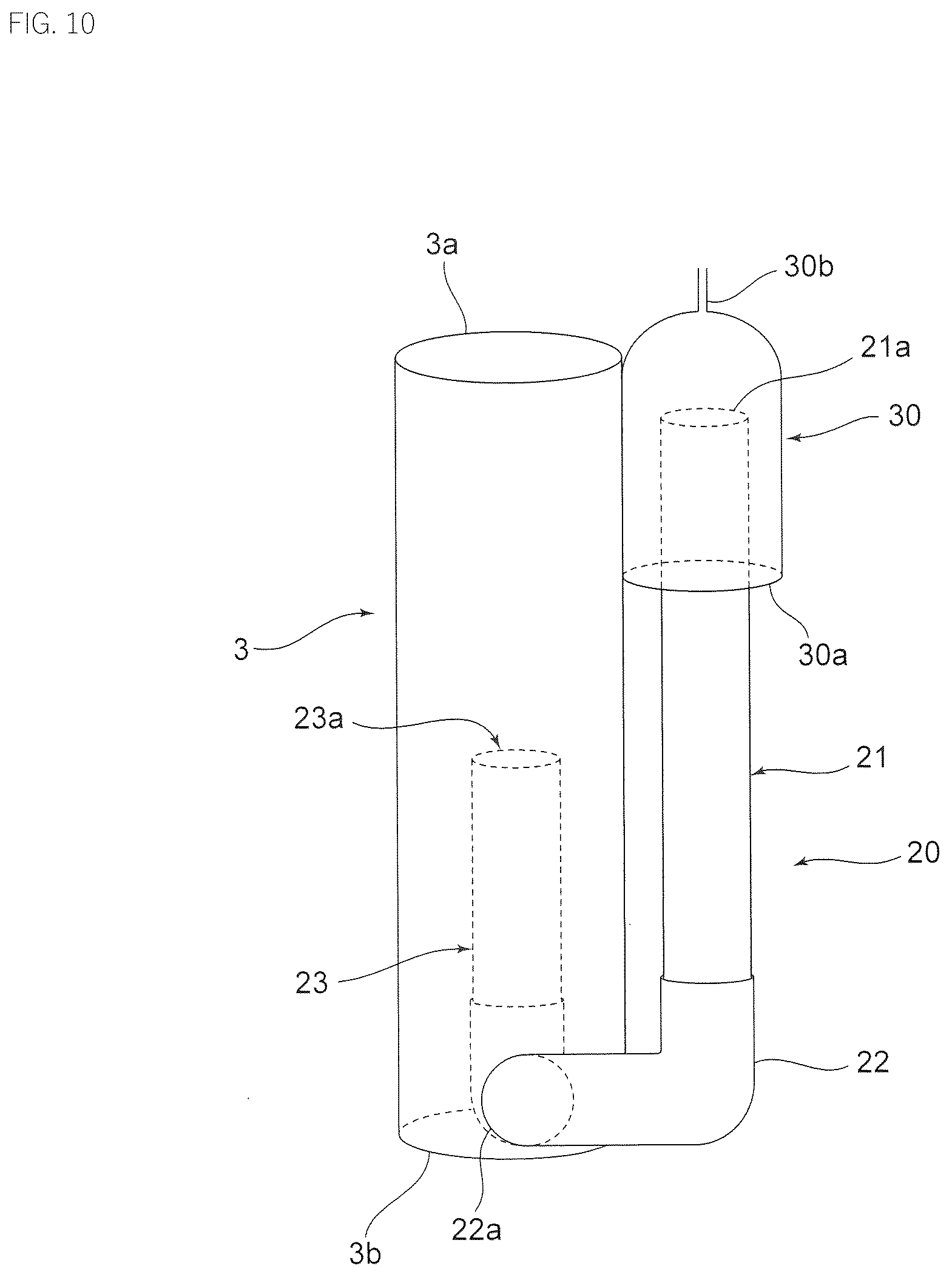 Patent US12410820 Figure 16 – Drainage device and drainage system