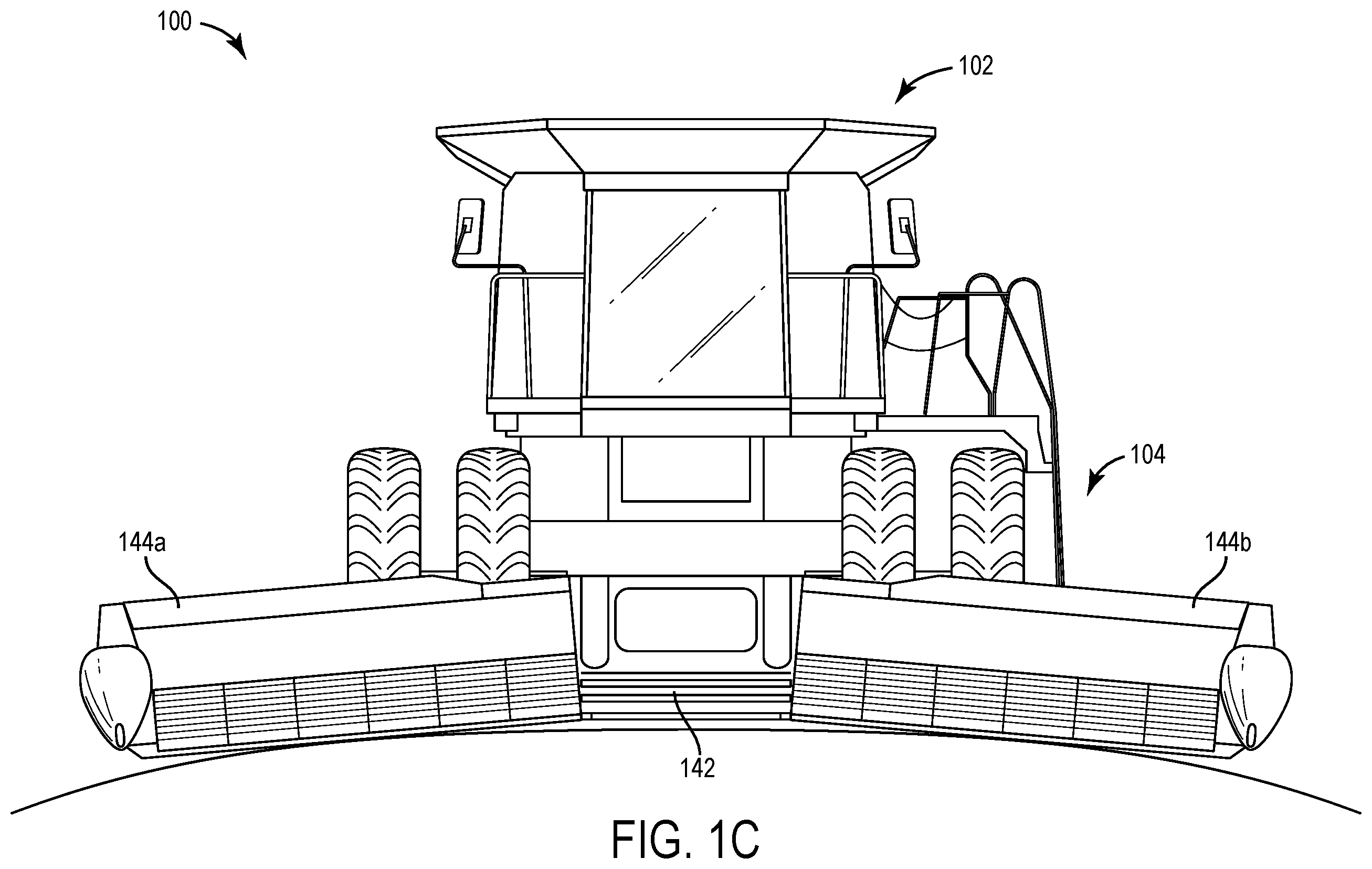 Patent US12410822 Figure 3 – Suspension compliance to reduce frame loading