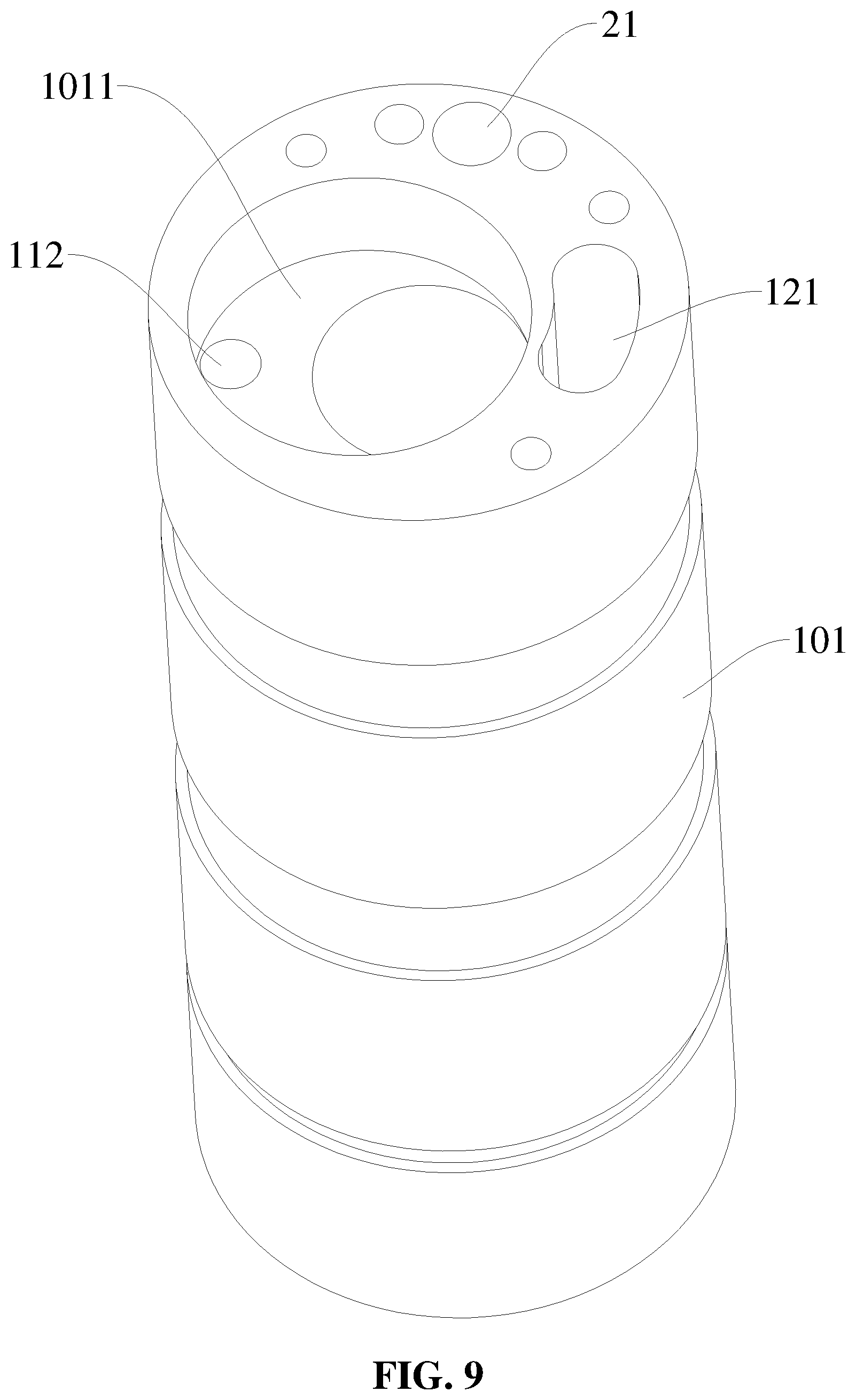 Patent US12410824 Figure 9 – Hydraulic oil-circuit system and hydraulic jack