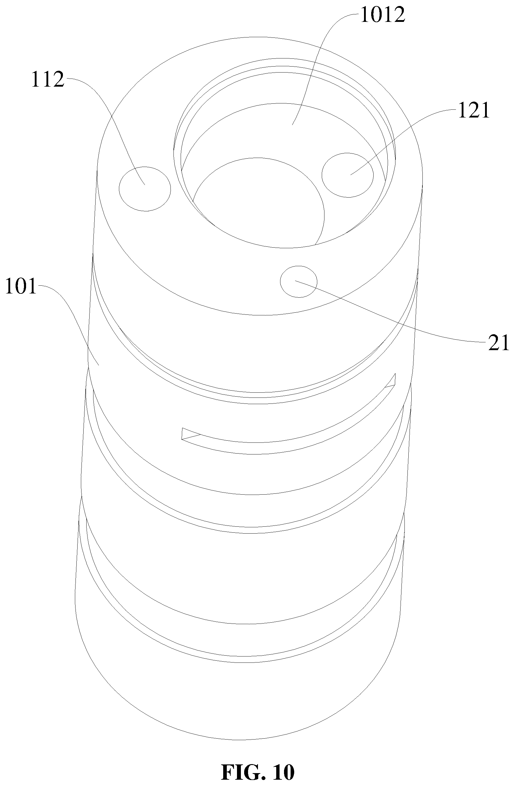 Patent US12410824 Figure 10 – Hydraulic oil-circuit system and hydraulic jack