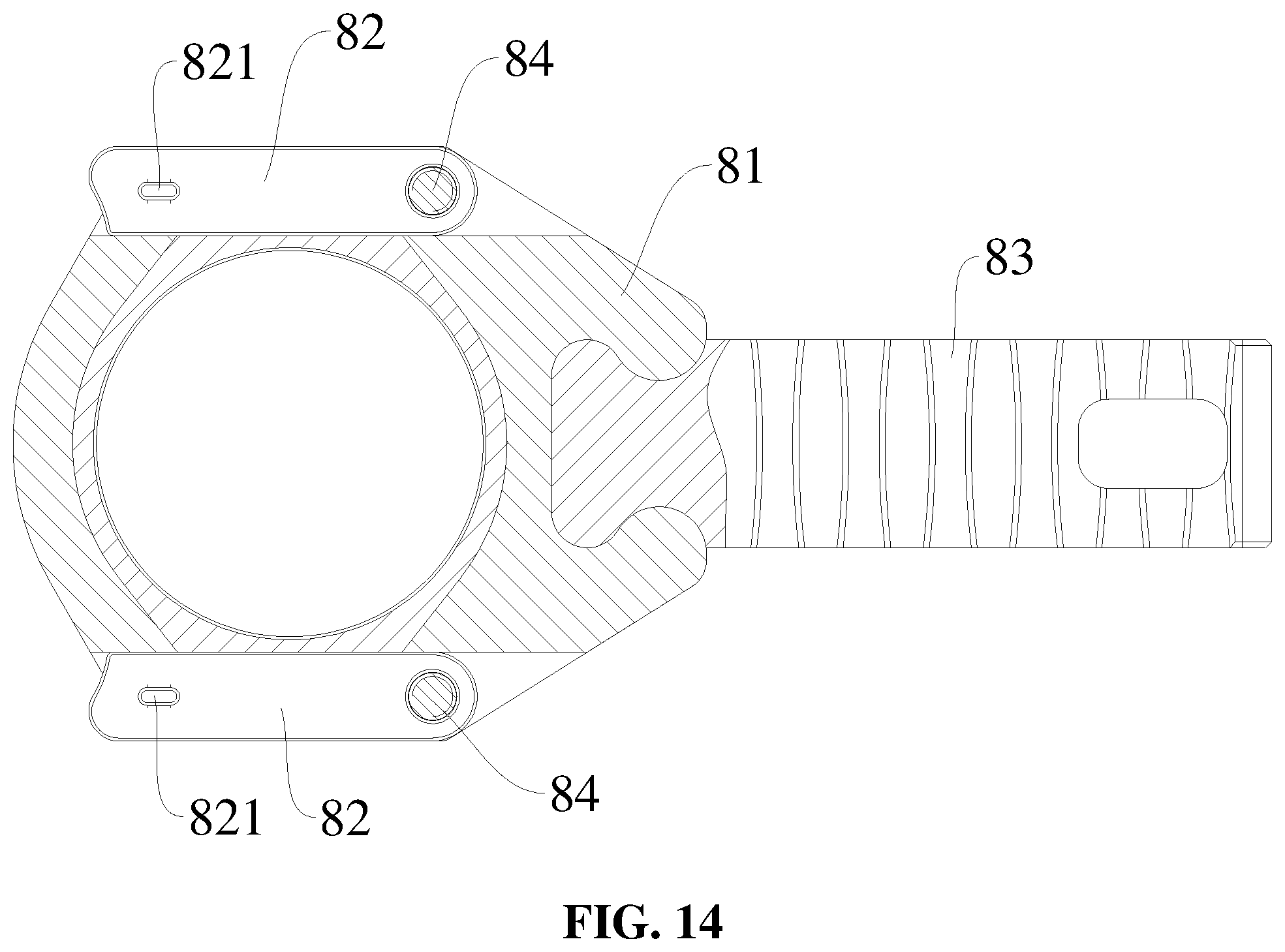 Patent US12410824 Figure 14 – Hydraulic oil-circuit system and hydraulic jack
