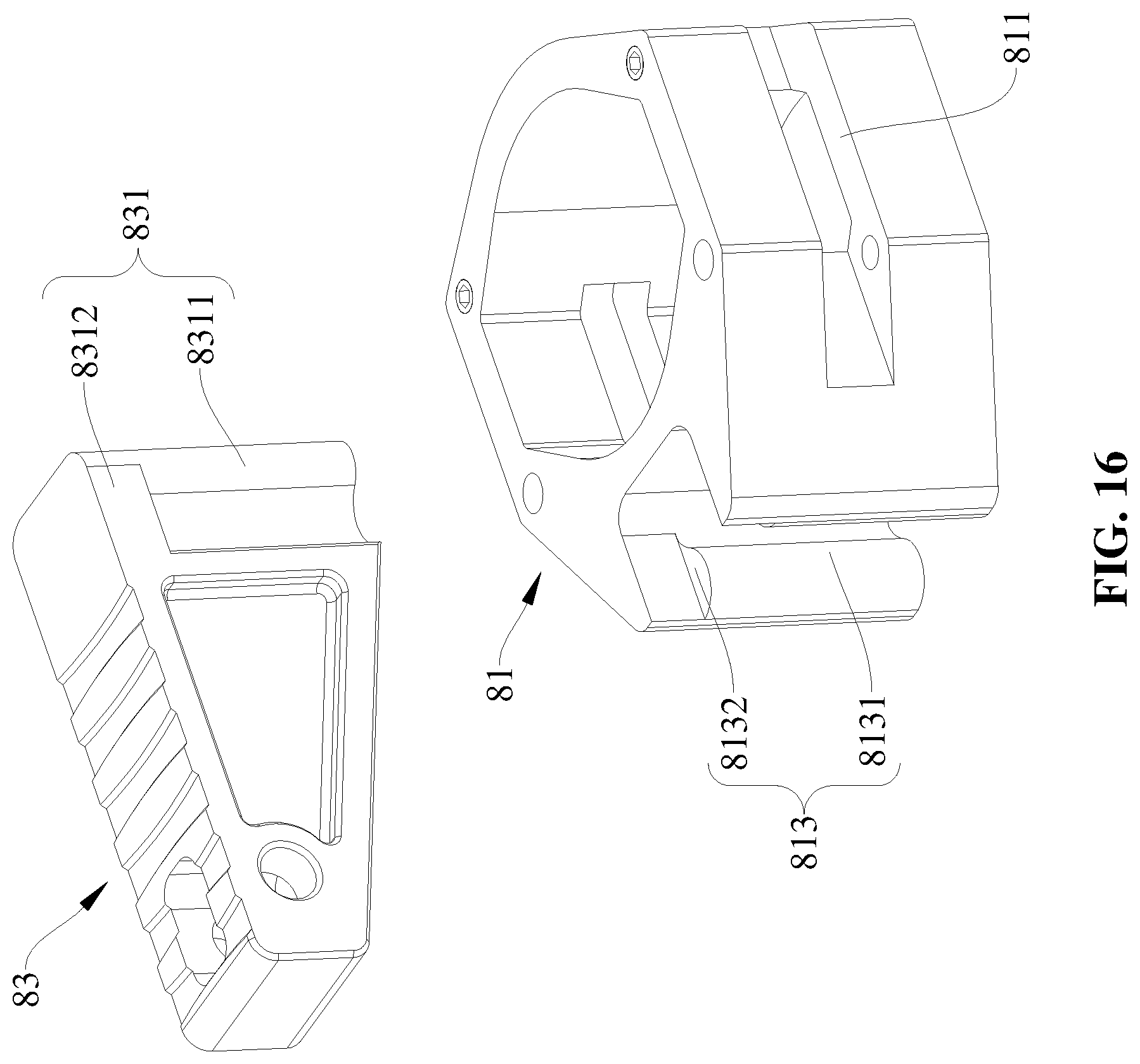 Patent US12410824 Figure 16 – Hydraulic oil-circuit system and hydraulic jack