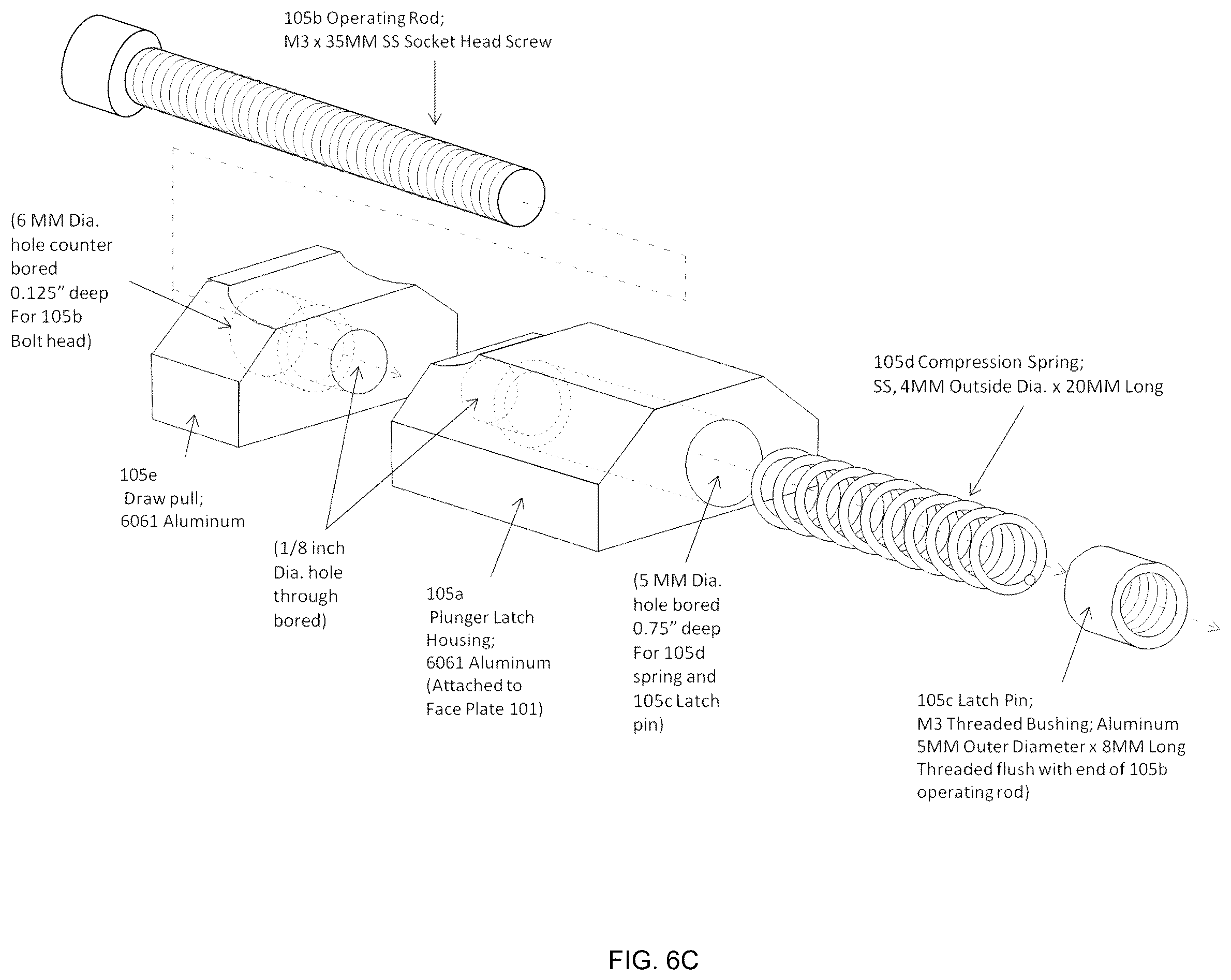 Patent US12410826 Figure 8 – Secure quick attach/detach clip