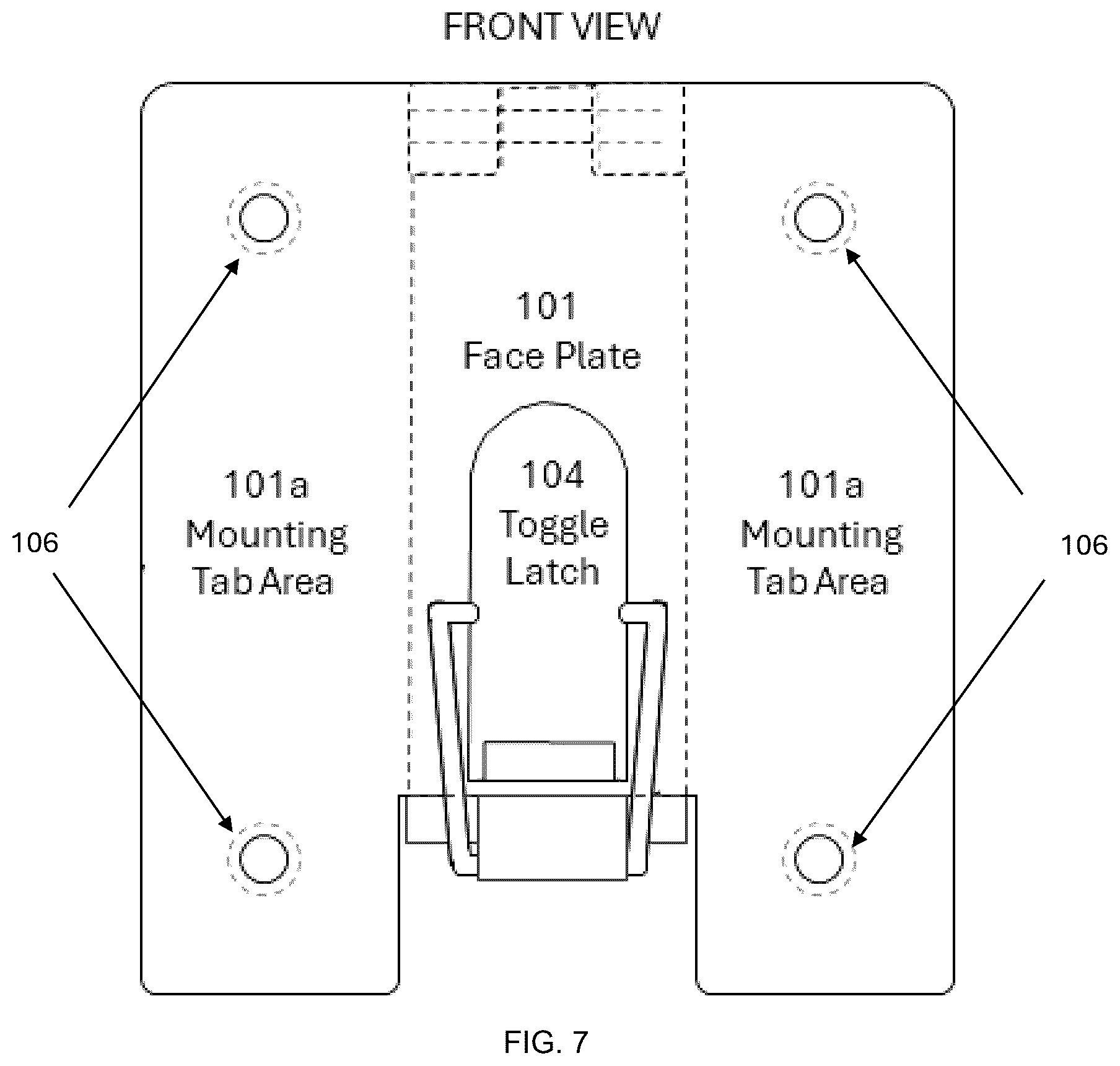 Patent US12410826 Figure 9 – Secure quick attach/detach clip