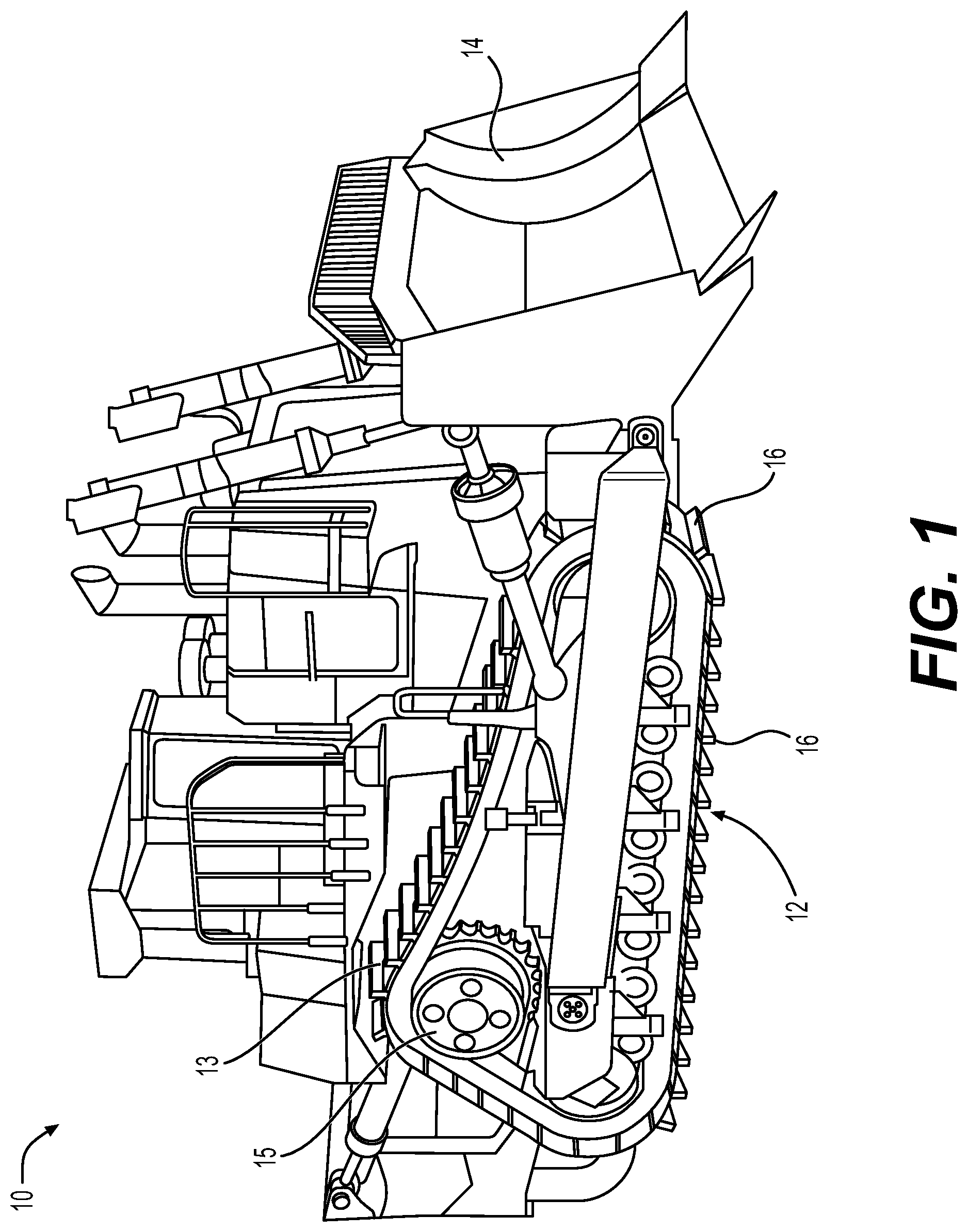 Patent US12410831 Figure 1 – Track bolt stretch device with nut and spacer