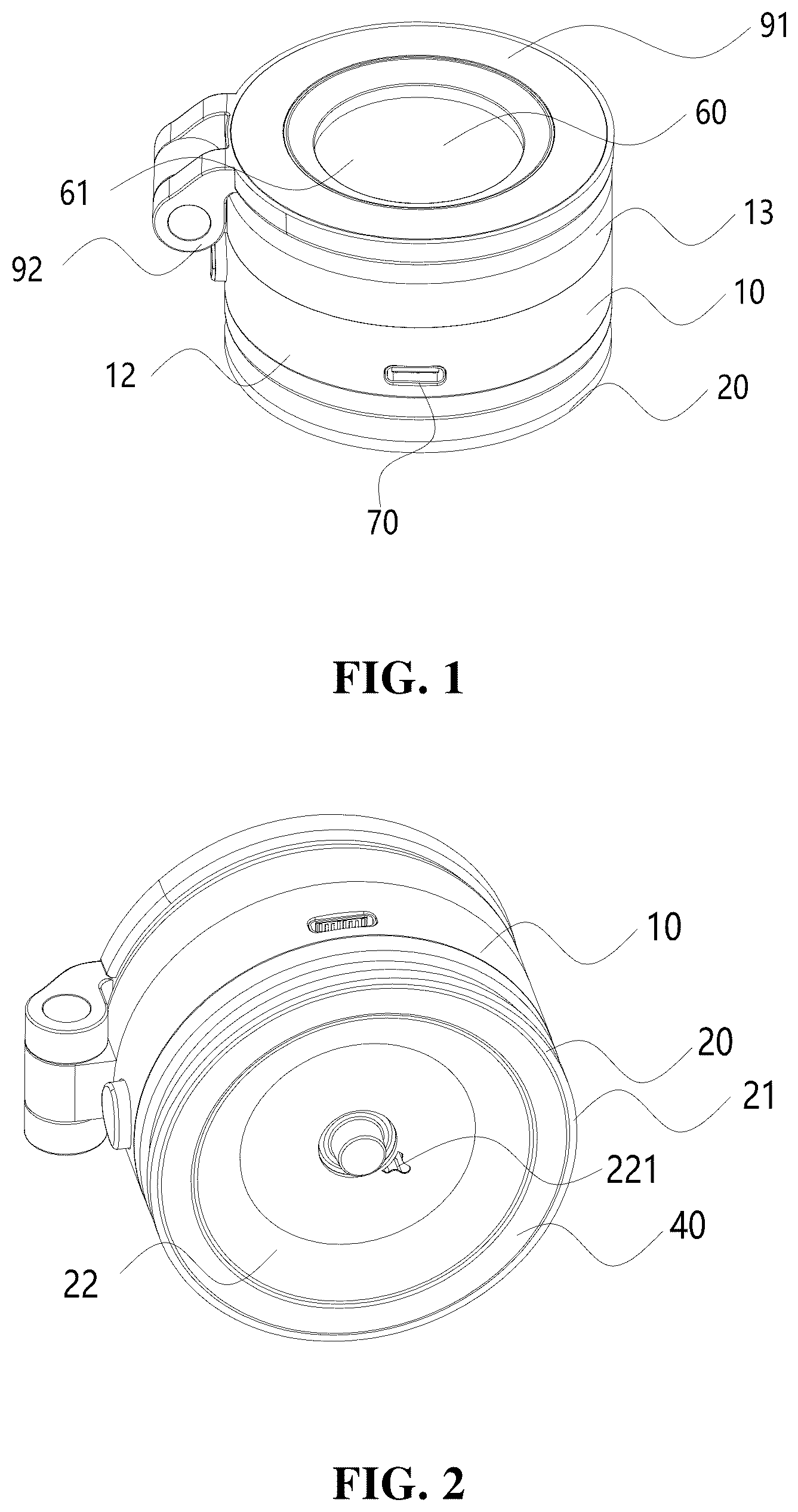 Patent US12410832 Figure 1 – Negative pressure suction-based fixing device