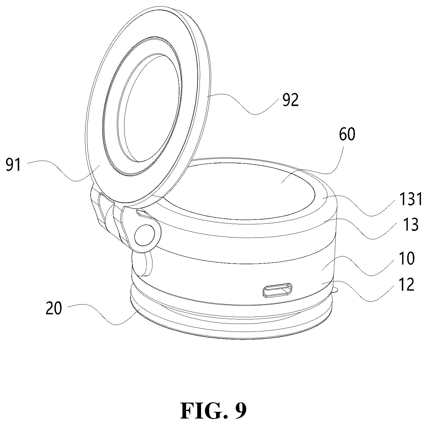 Patent US12410832 Figure 6 – Negative pressure suction-based fixing device