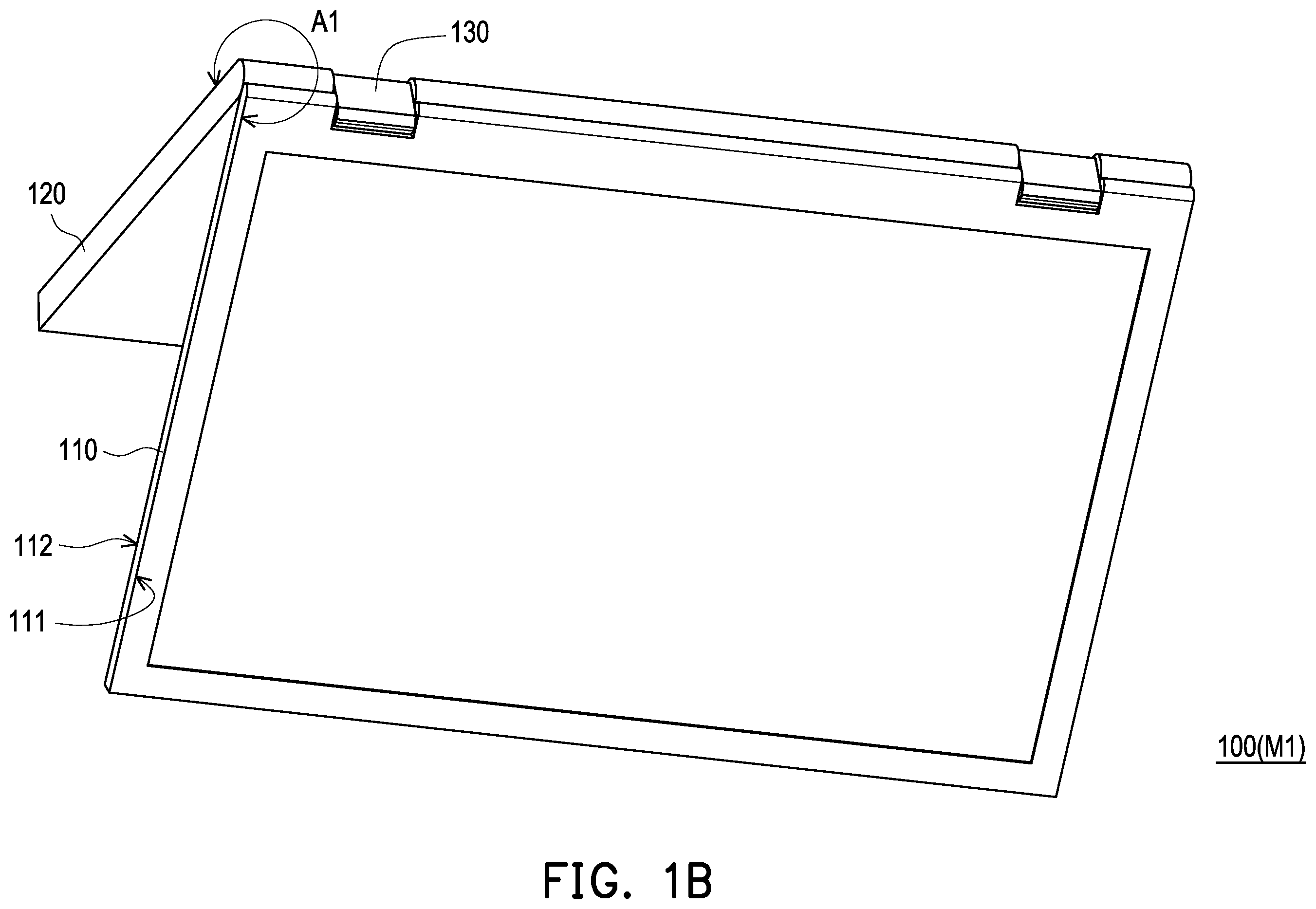Patent US12410833 Figure 2 – Foldable electronic device