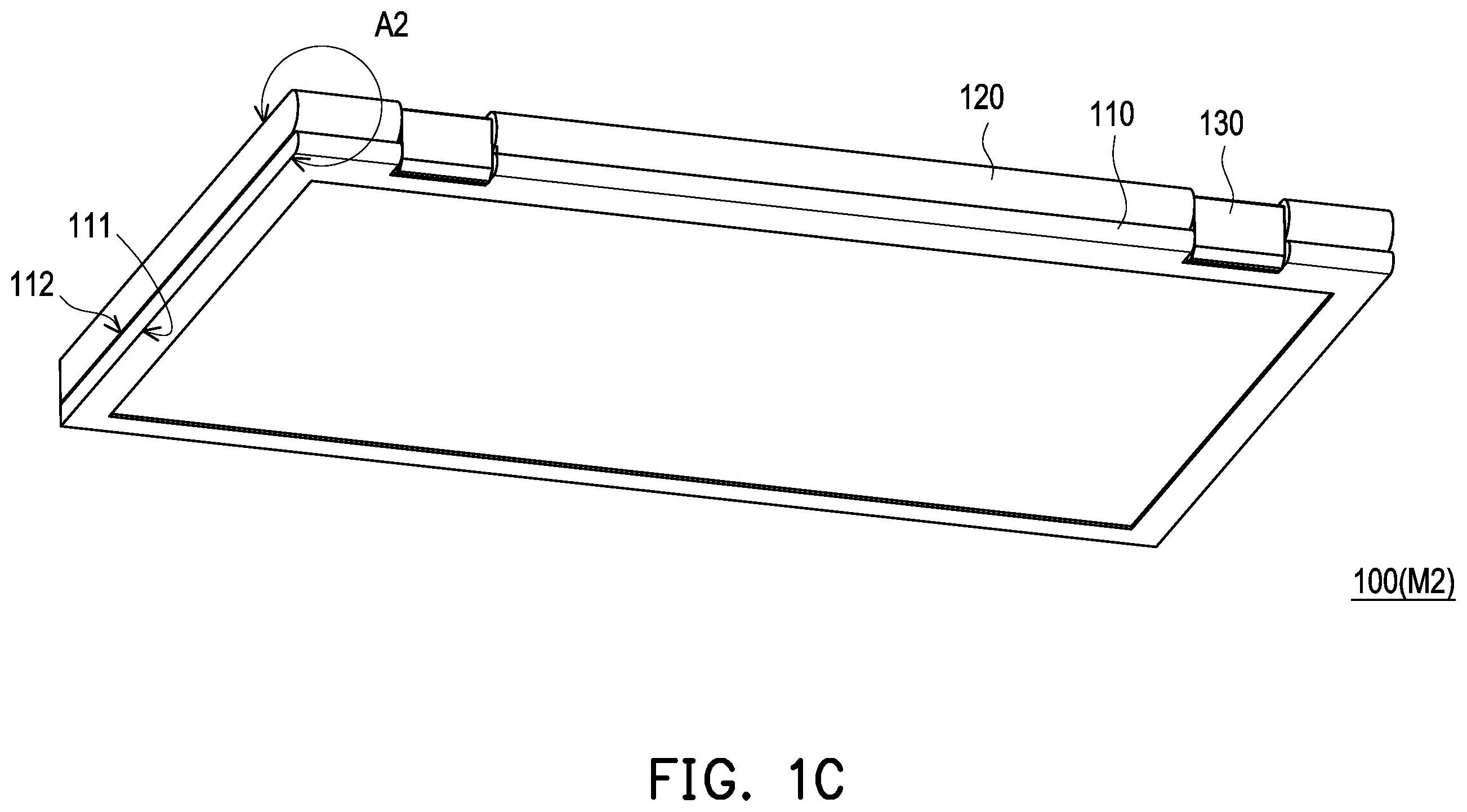 Patent US12410833 Figure 3 – Foldable electronic device