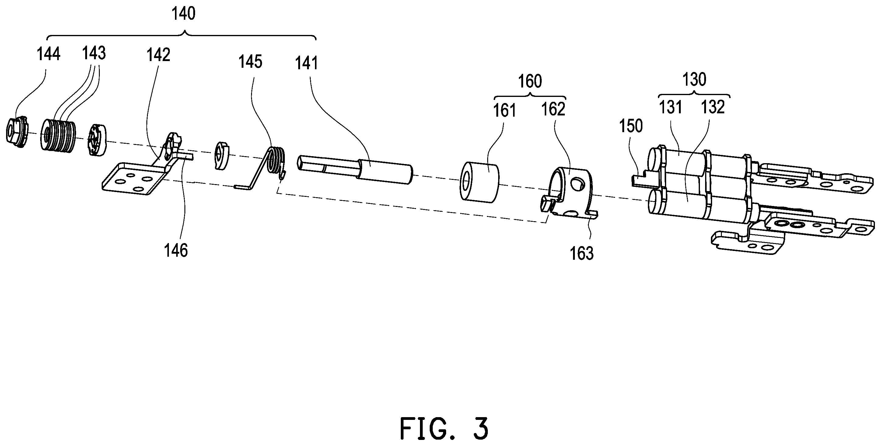 Patent US12410833 Figure 7 – Foldable electronic device