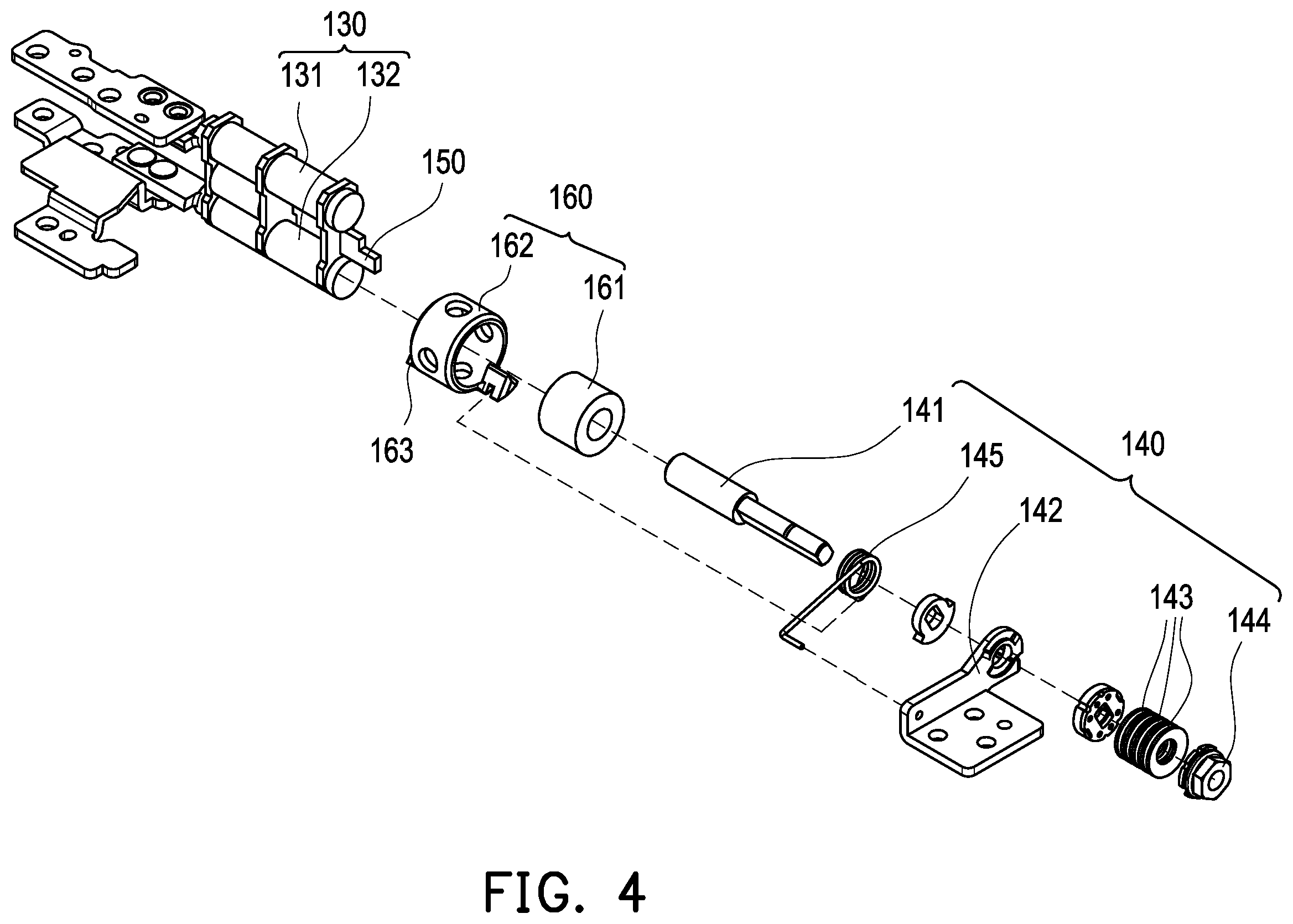 Patent US12410833 Figure 8 – Foldable electronic device