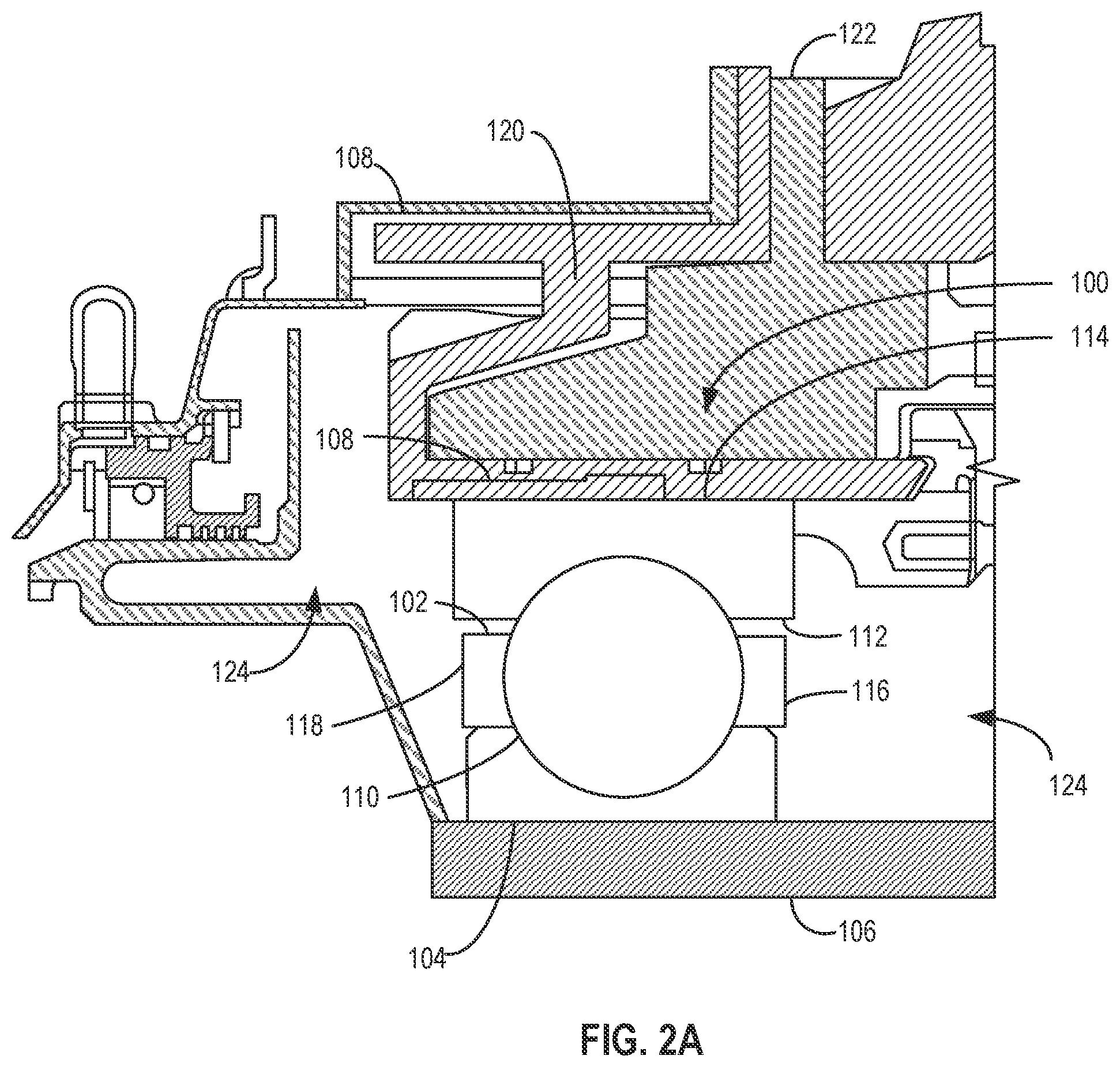 Patent US12410835 Figure 2 – Lubricant draining bearing assemblies