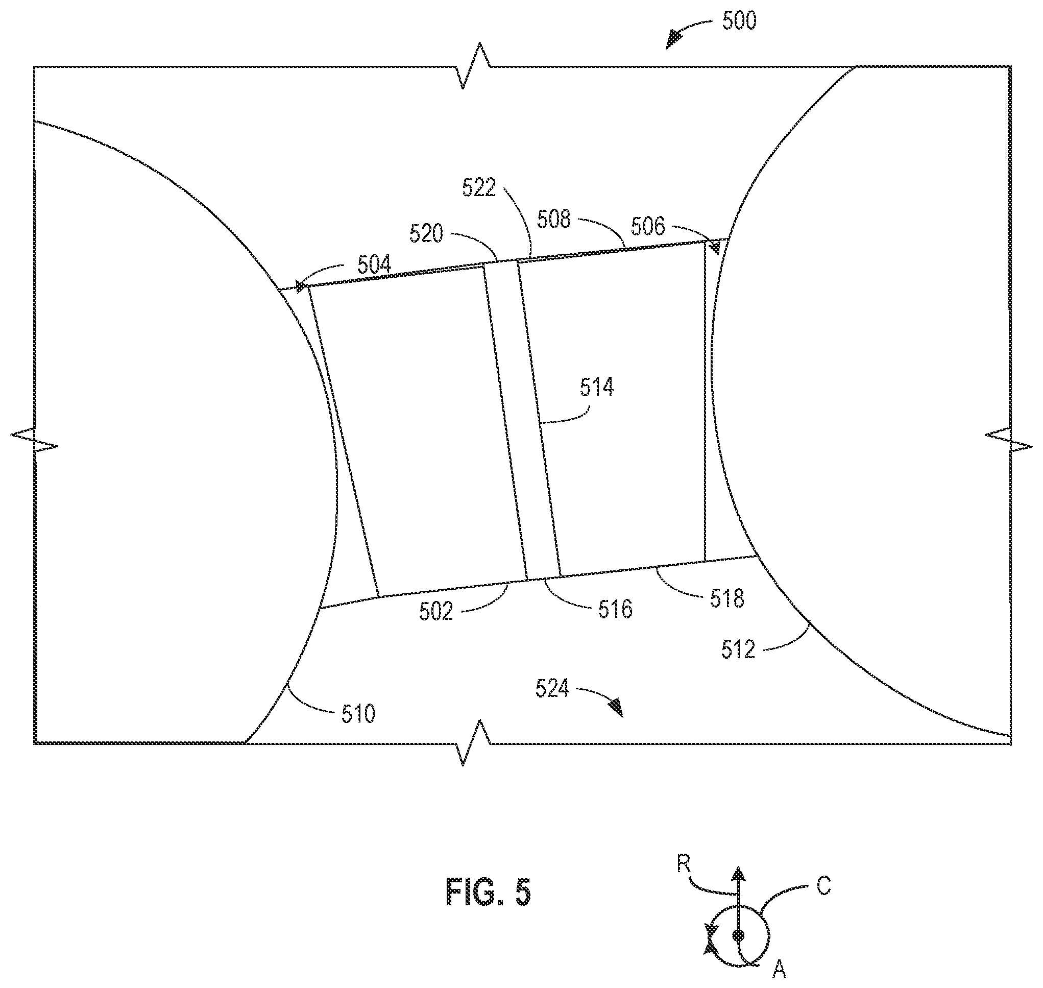 Patent US12410835 Figure 5 – Lubricant draining bearing assemblies