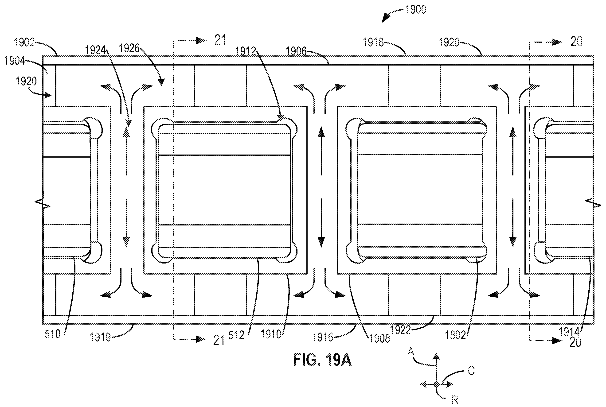 Patent US12410835 Figure 14 – Lubricant draining bearing assemblies