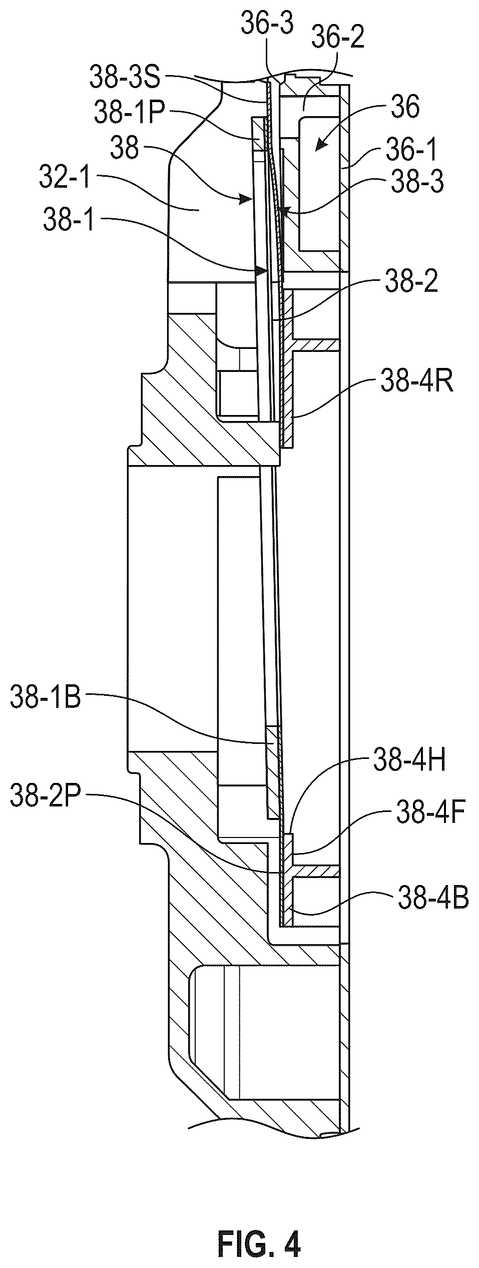 Patent US12410836 Figure 4 – Viscous clutch with front-mounted electromagnetic coil, modular valve and front hub subassemblies for a viscous clutch, and method of making
