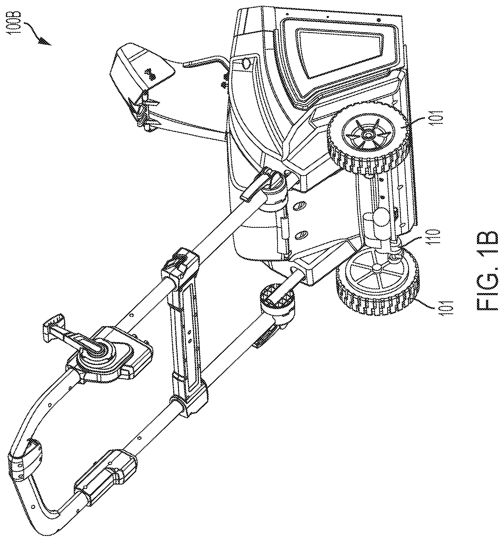 Patent US12410837 Figure 2 – Systems and methods for self-propelled garden machines
