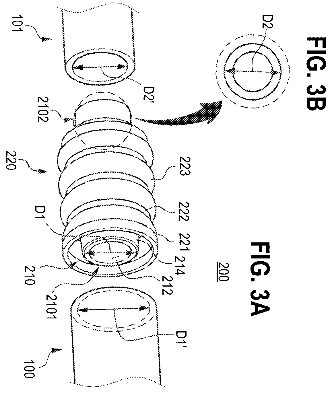 Patent US12410839 Figure 3 – Connection structure of oil hose for transmission