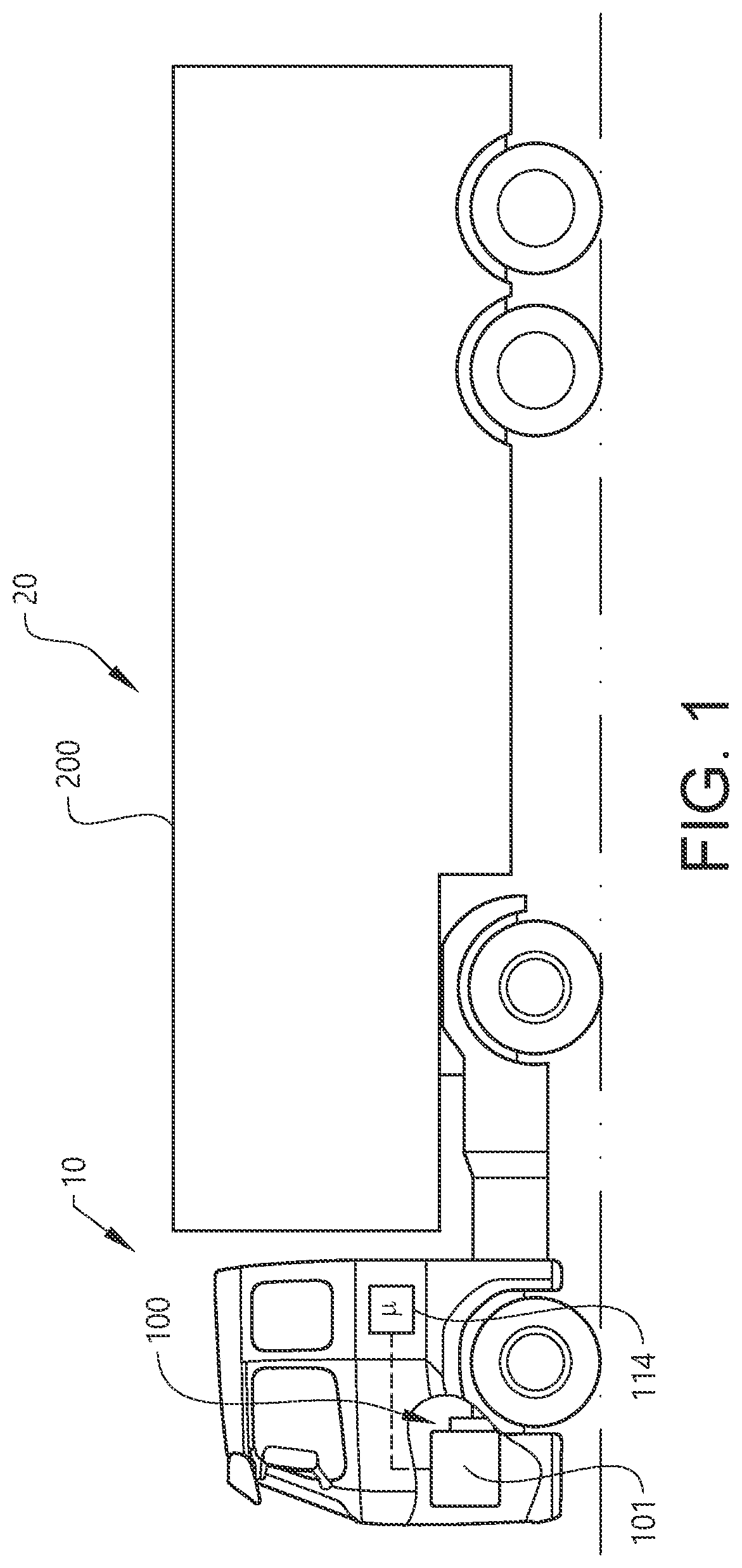 Patent US12410840 Figure 1 – Vehicle energy management system, vehicle comprising such vehicle energy management system, and method of controlling vehicle energy management system