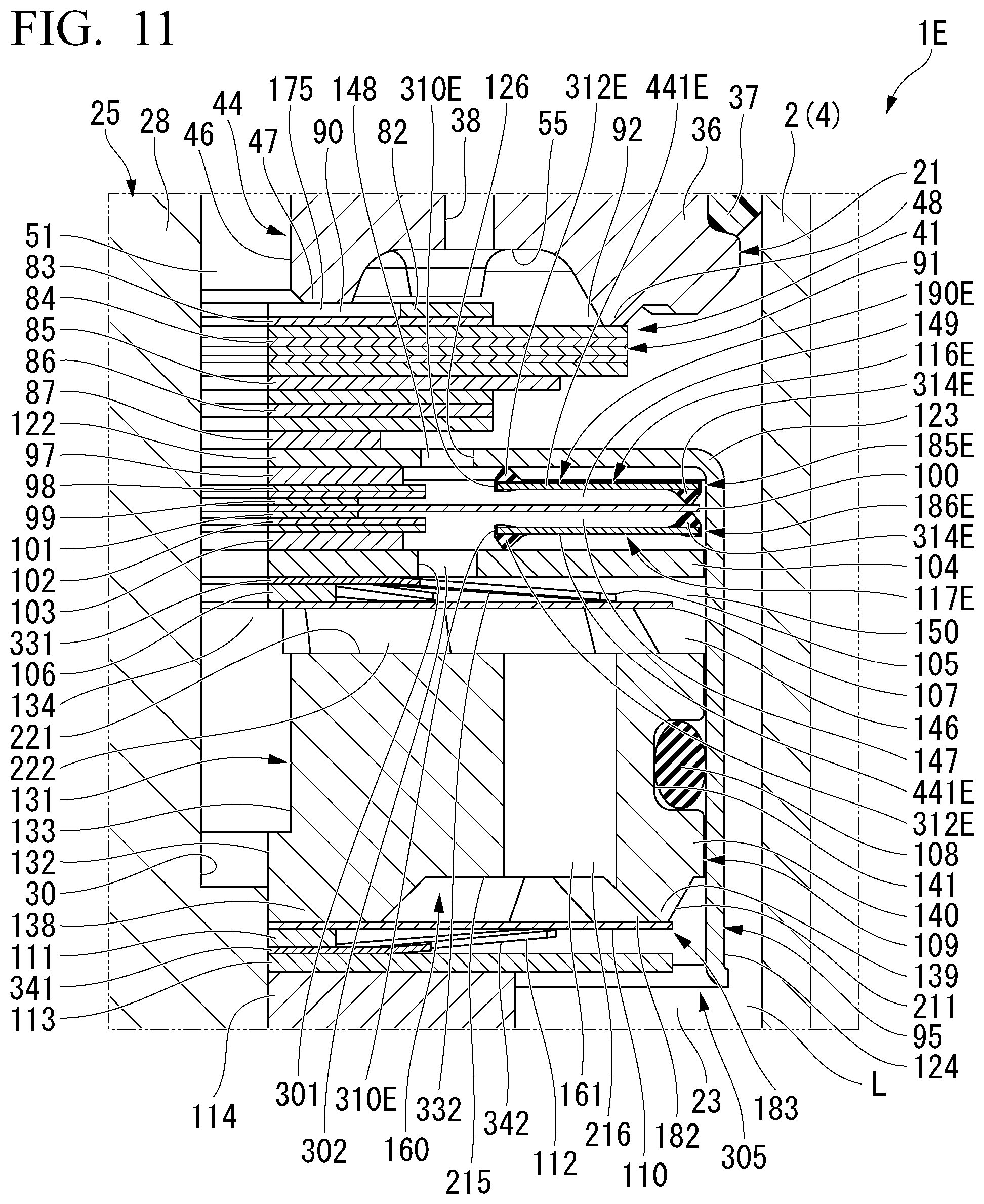 Patent US12410847 Figure 11 – Shock absorber
