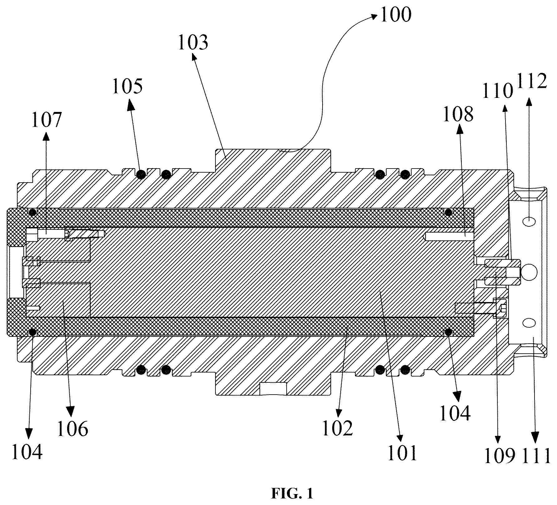 Patent US12410848 Figure 1 – Electric heavy-load push-pull tool