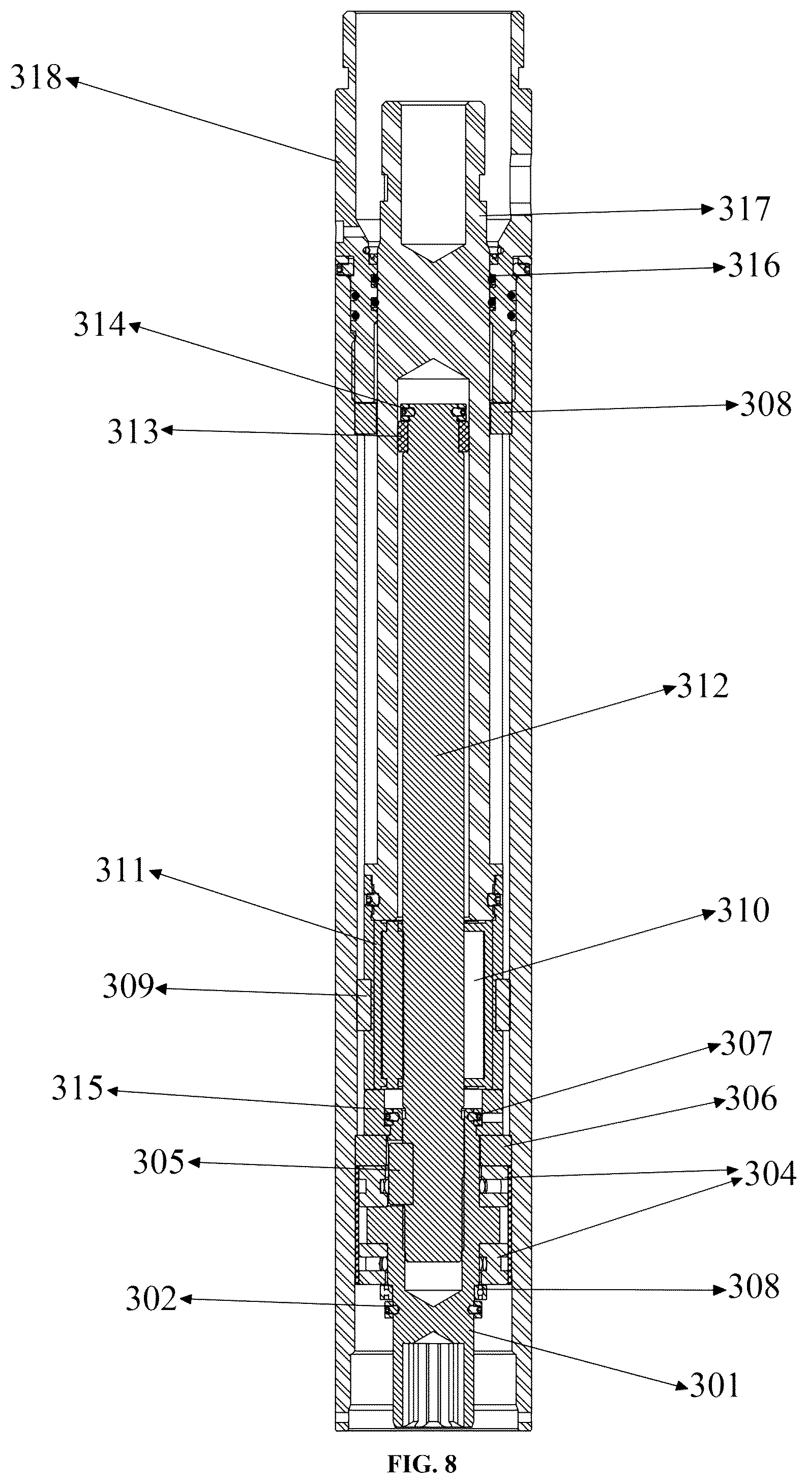 Patent US12410848 Figure 7 – Electric heavy-load push-pull tool