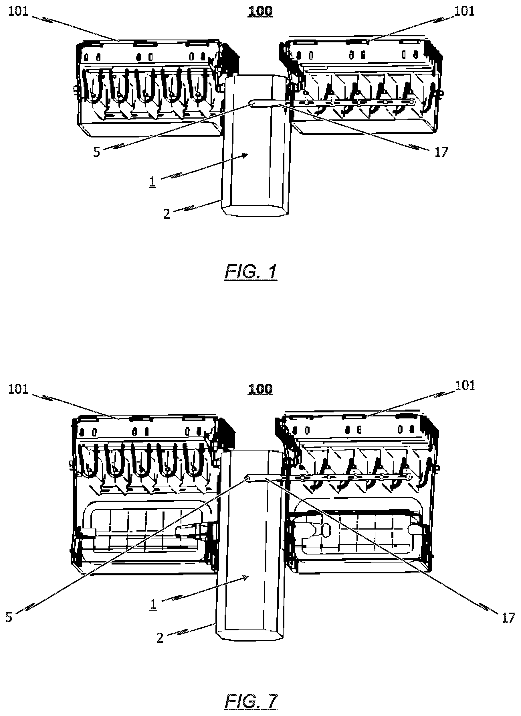 Patent US12410851 Figure 1 – Drive unit for actuating a plurality of functions of an air vent system of an air distribution system, and air vent system with a drive unit of this type