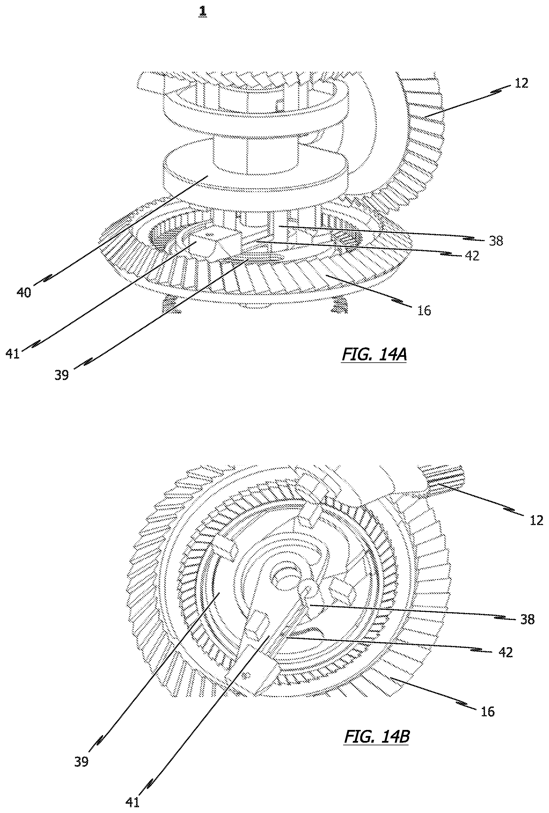 Patent US12410851 Figure 12 – Drive unit for actuating a plurality of functions of an air vent system of an air distribution system, and air vent system with a drive unit of this type