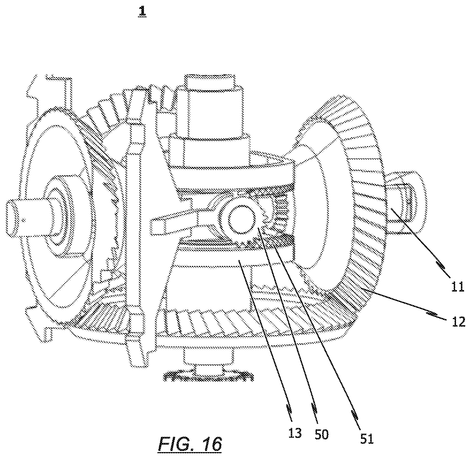 Patent US12410851 Figure 14 – Drive unit for actuating a plurality of functions of an air vent system of an air distribution system, and air vent system with a drive unit of this type