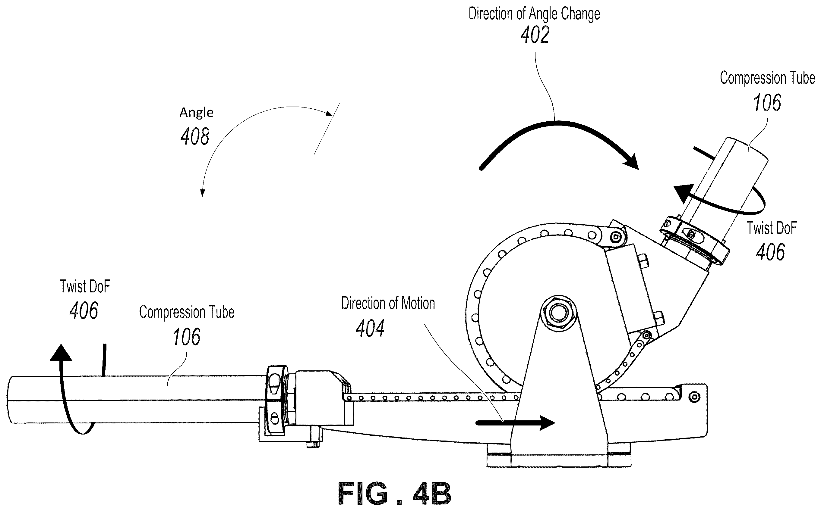 Patent US12410852 Figure 6 – Torque free articulated tension transmission