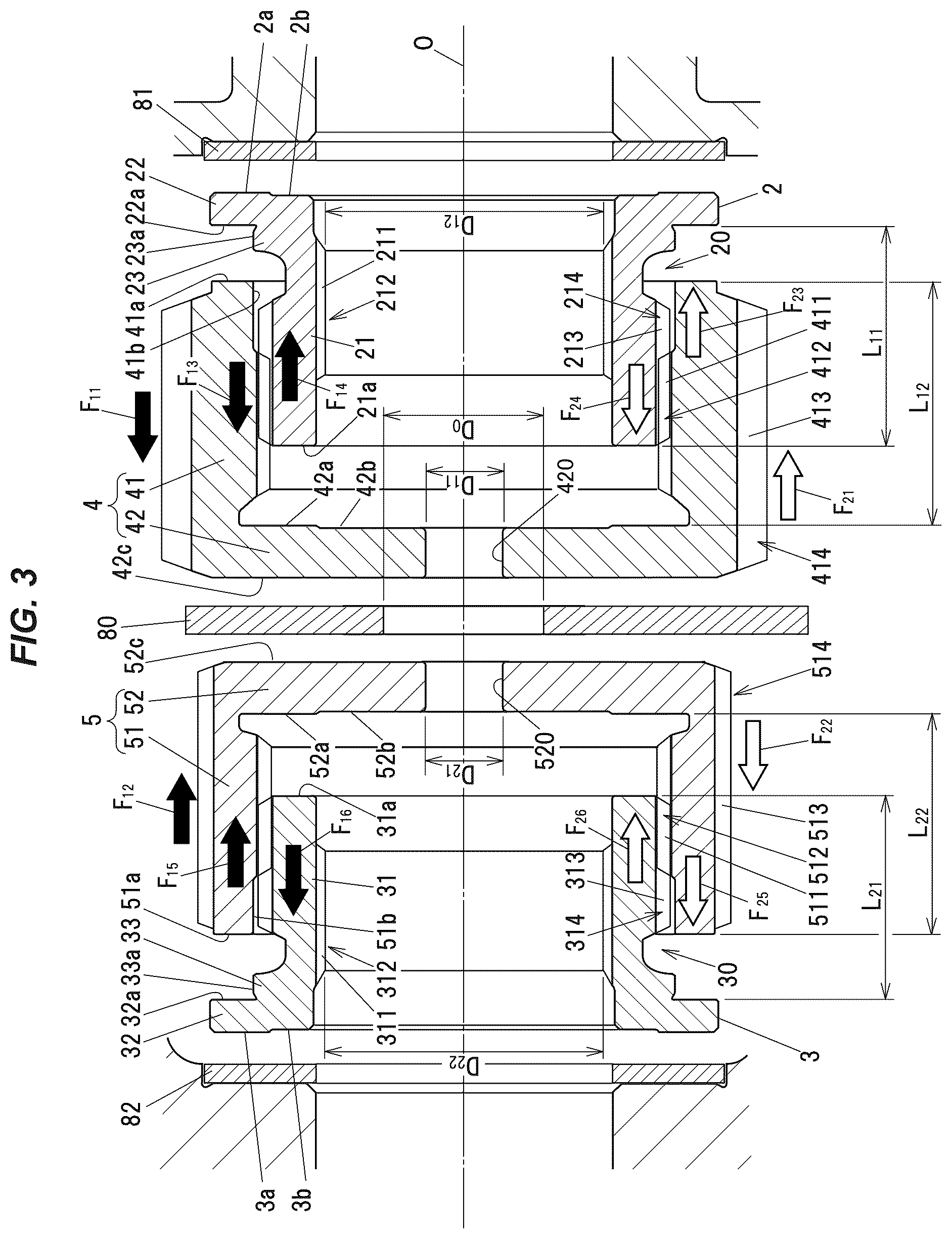 Patent US12410853 Figure 3 – Differential gear