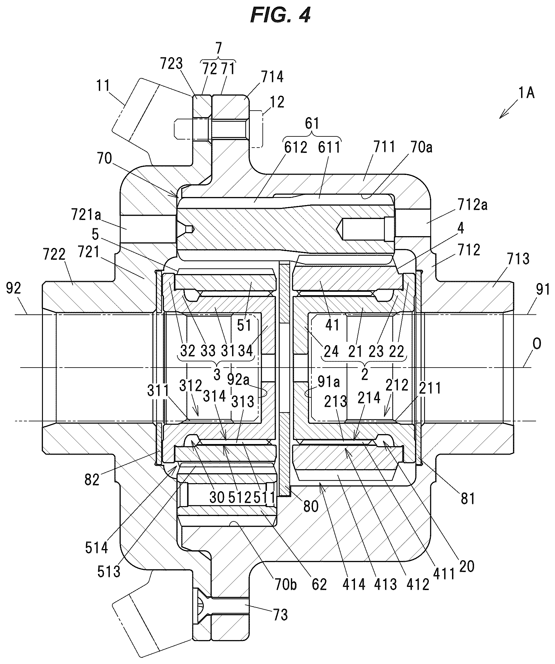 Patent US12410853 Figure 4 – Differential gear