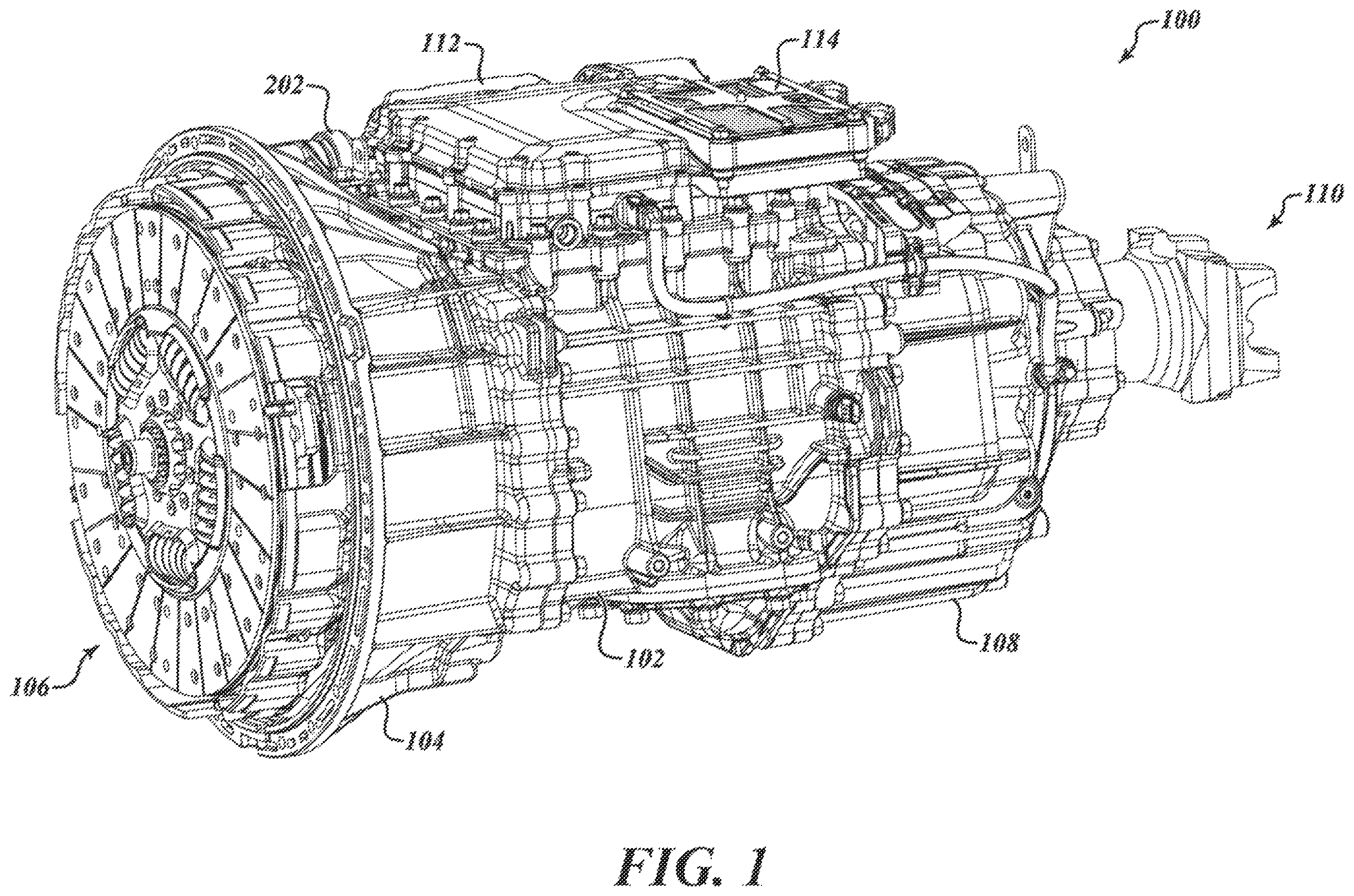 Patent US12410861 Figure 1 – System, method, and apparatus for operating a high efficiency, high output transmission