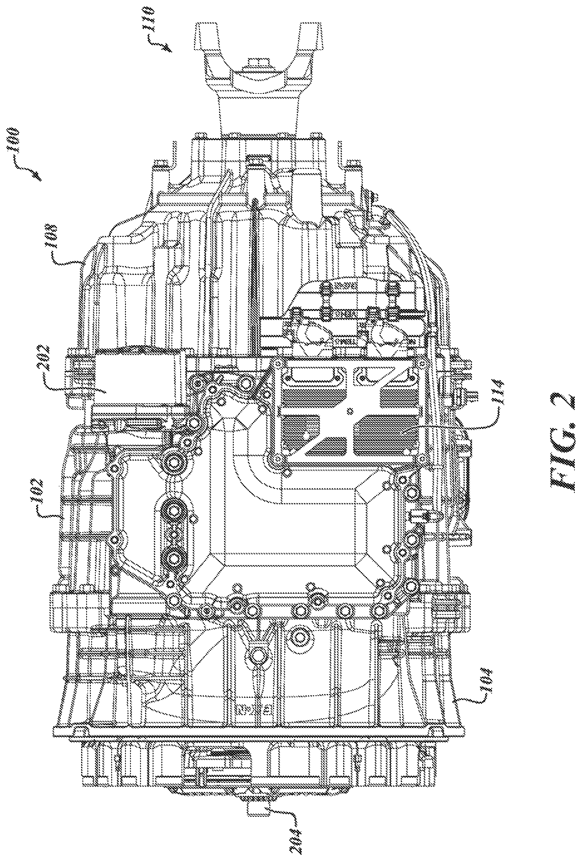 Patent US12410861 Figure 2 – System, method, and apparatus for operating a high efficiency, high output transmission