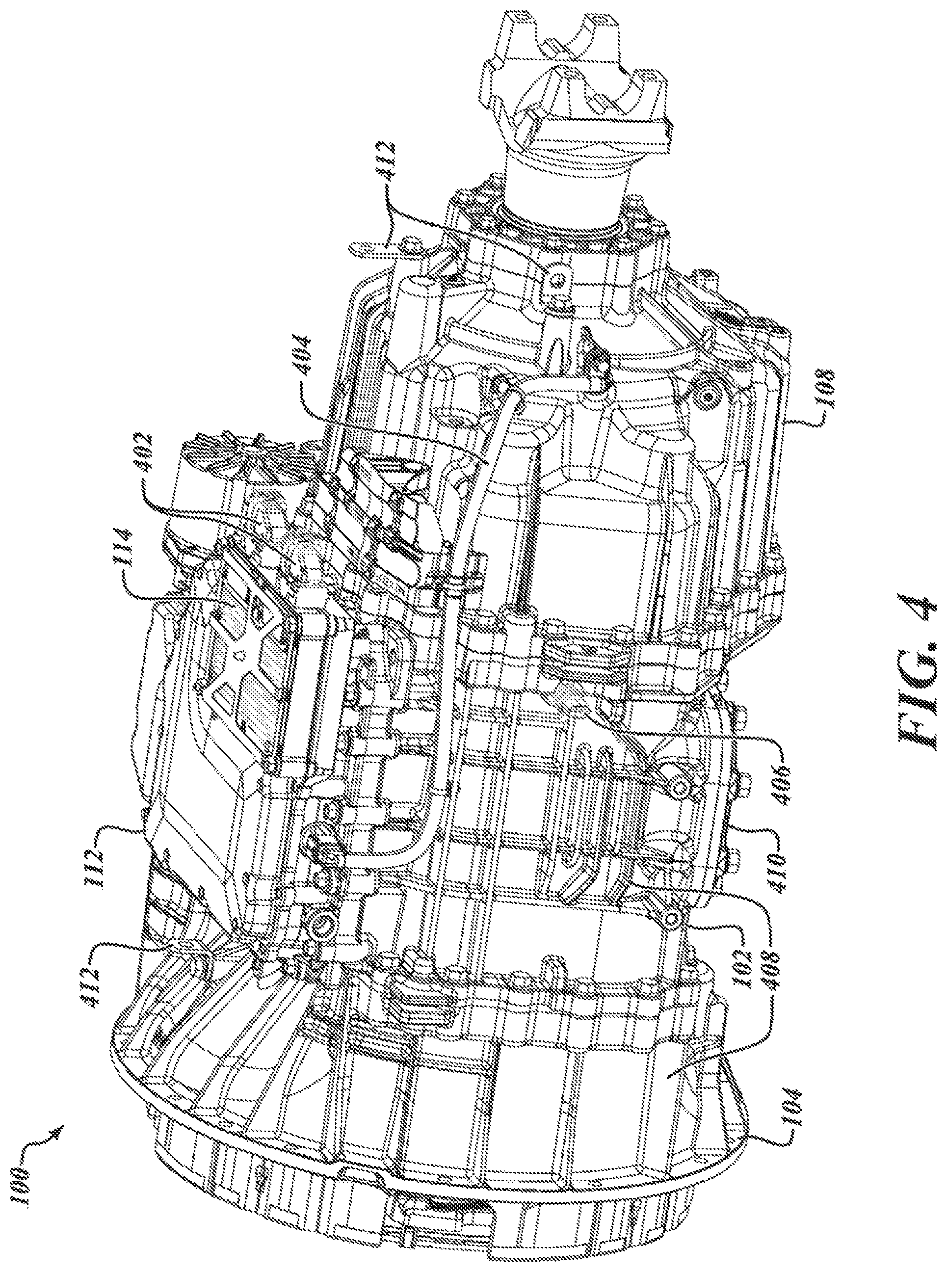 Patent US12410861 Figure 4 – System, method, and apparatus for operating a high efficiency, high output transmission