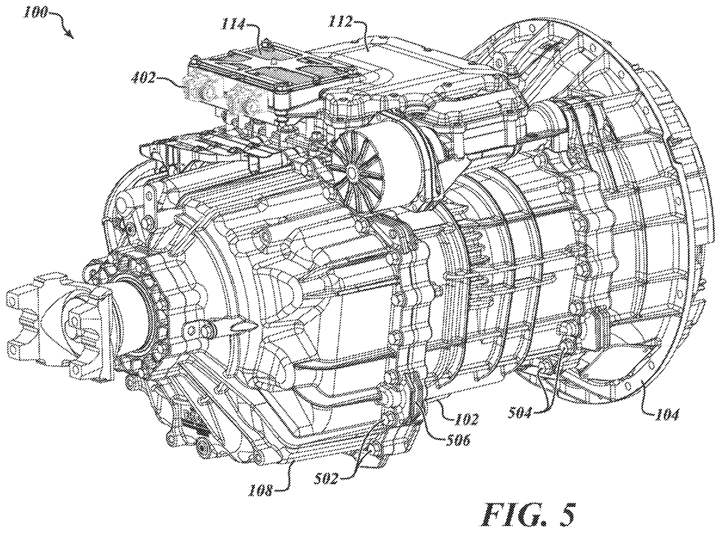 Patent US12410861 Figure 5 – System, method, and apparatus for operating a high efficiency, high output transmission