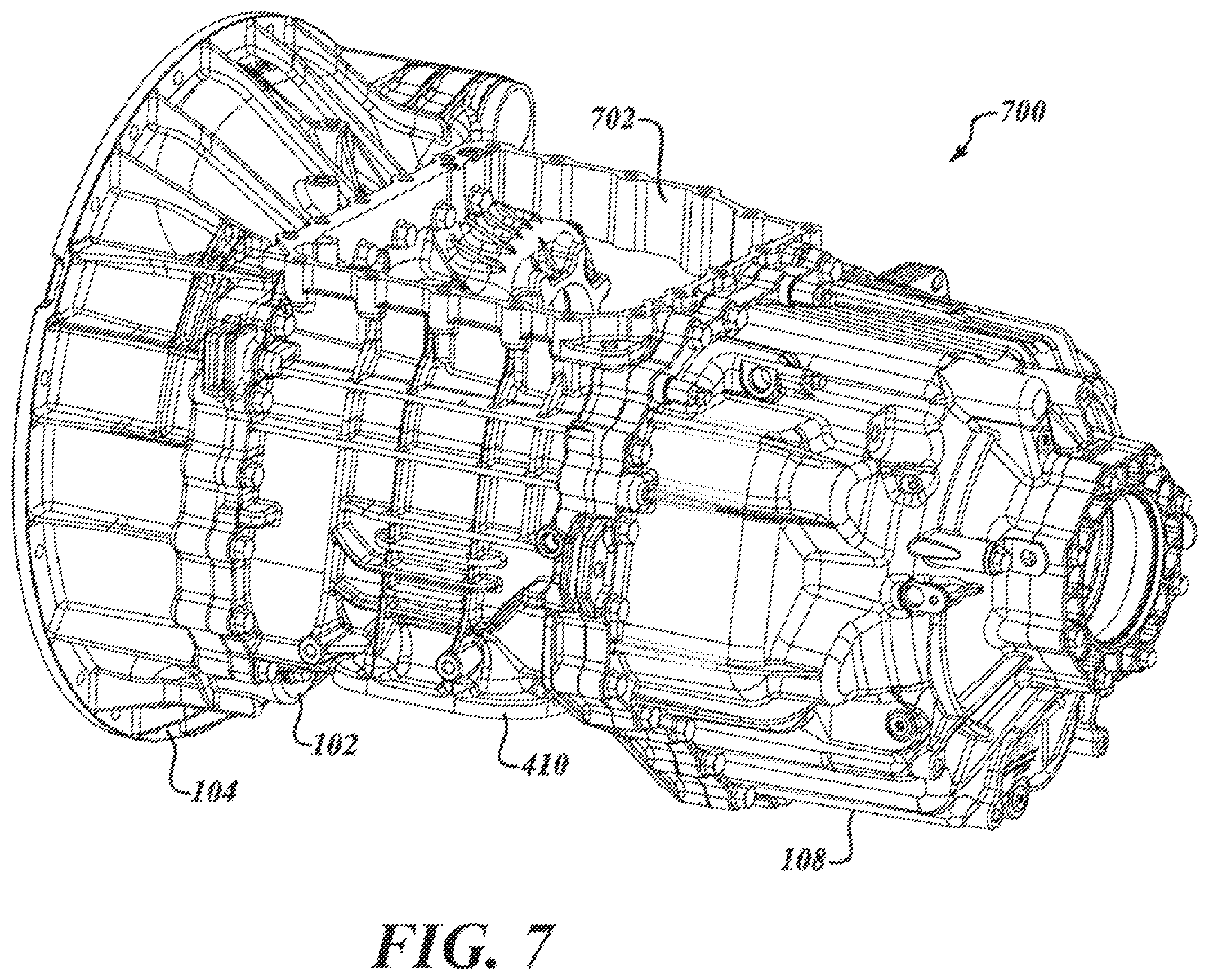 Patent US12410861 Figure 7 – System, method, and apparatus for operating a high efficiency, high output transmission