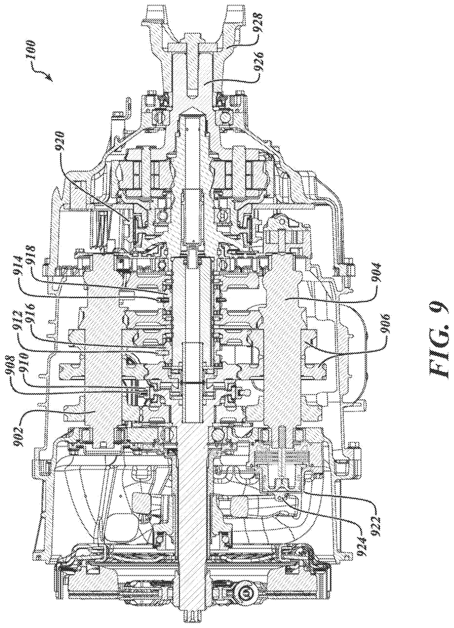 Patent US12410861 Figure 9 – System, method, and apparatus for operating a high efficiency, high output transmission