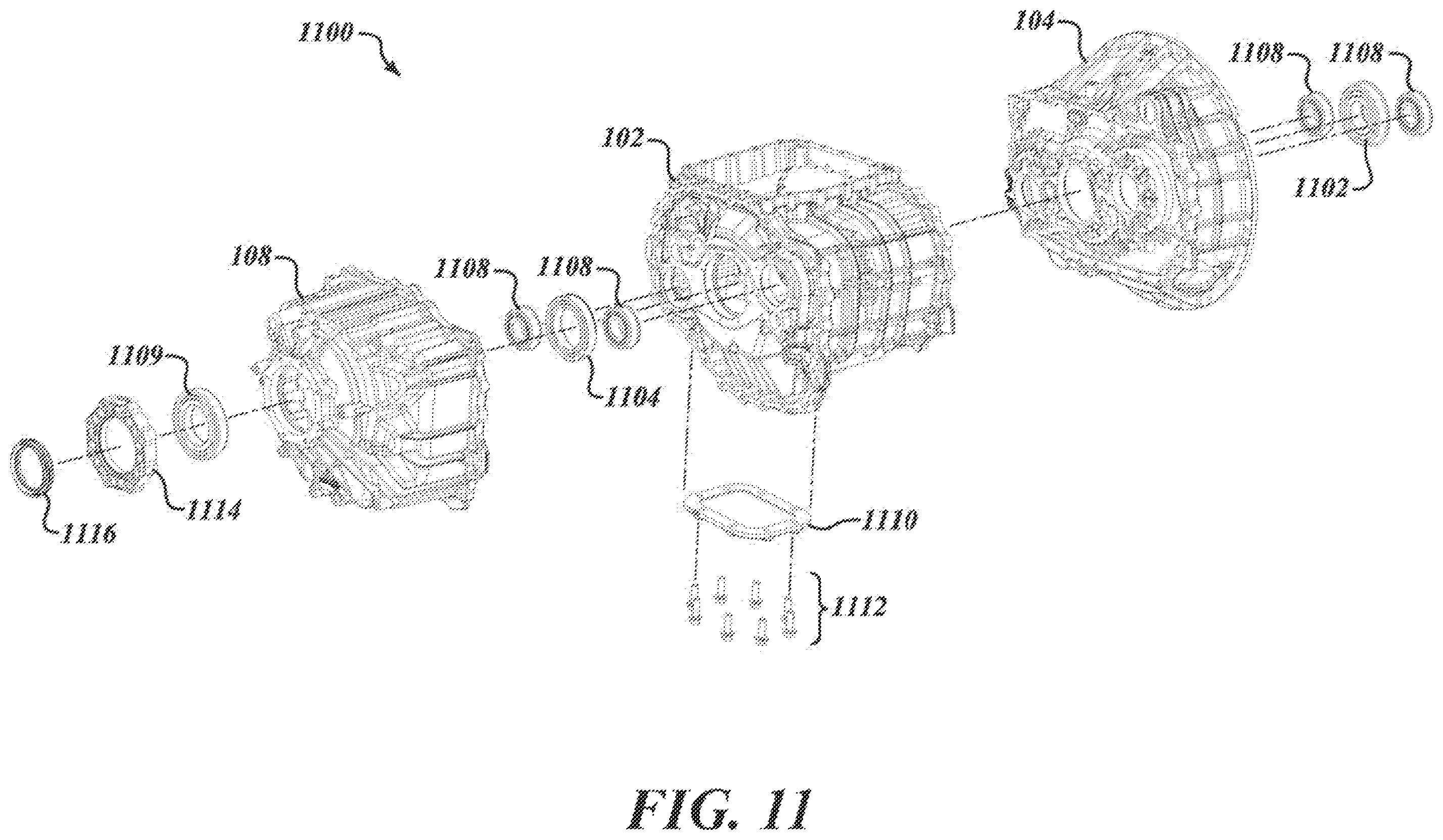 Patent US12410861 Figure 11 – System, method, and apparatus for operating a high efficiency, high output transmission