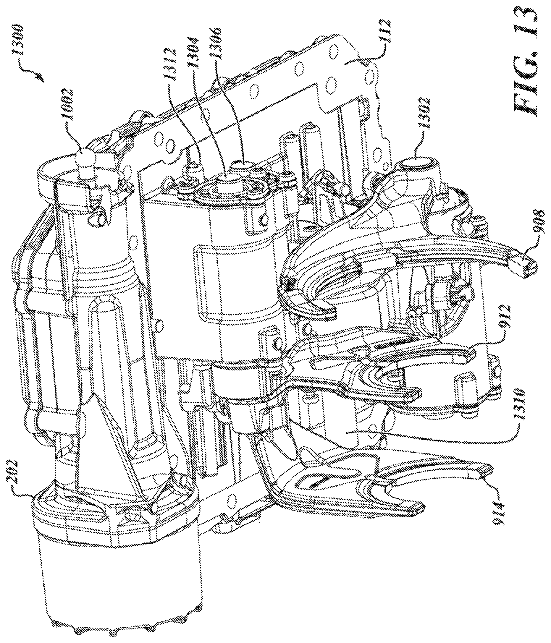 Patent US12410861 Figure 13 – System, method, and apparatus for operating a high efficiency, high output transmission