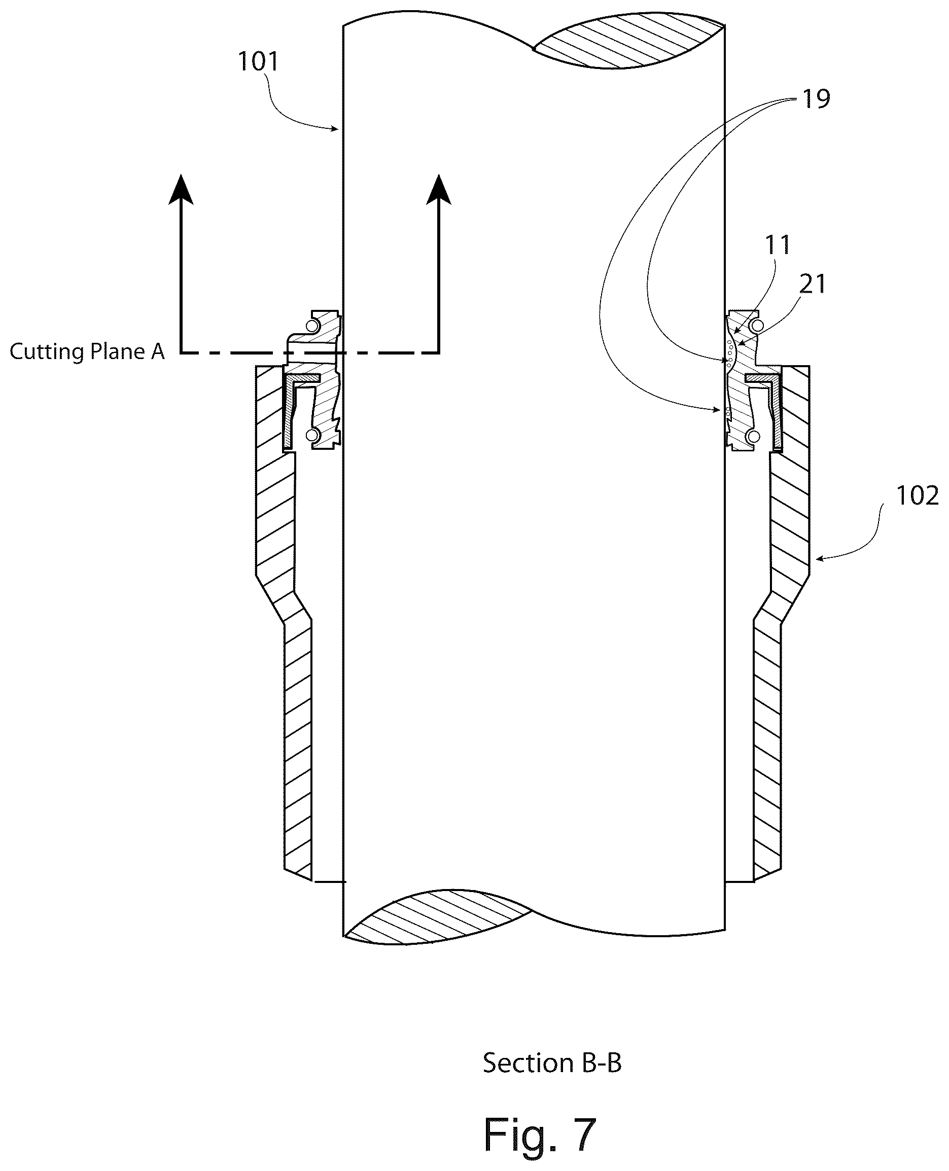 Patent US12410865 Figure 4 – Lubricating seal for reciprocating members