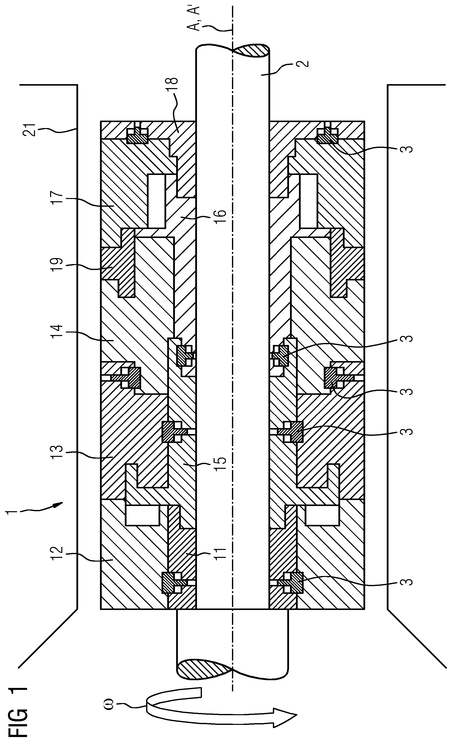 Patent US12410867 Figure 1 – Pin locking device for a sealing component of a seal cartridge assembly and method for assembling the seal cartridge