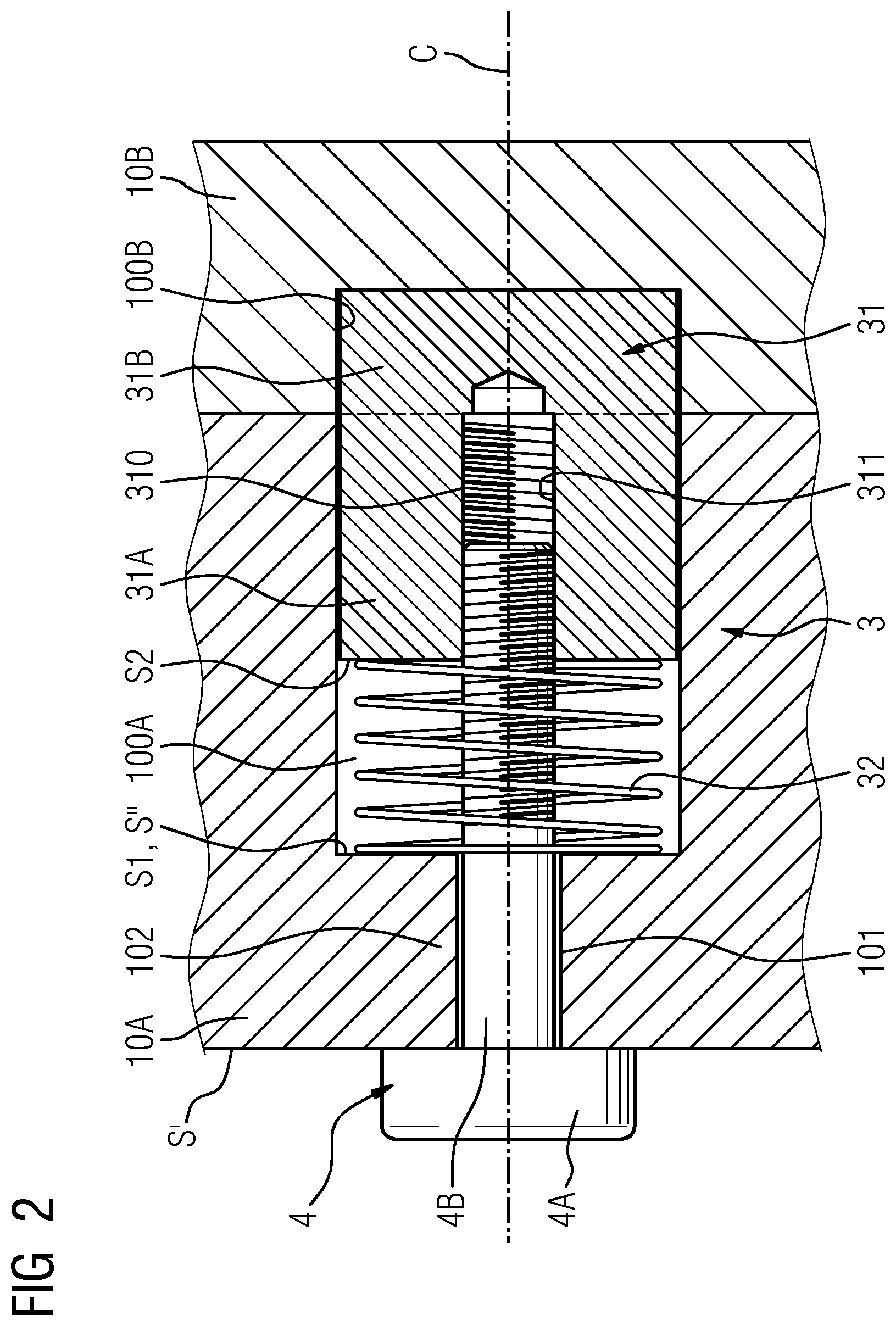Patent US12410867 Figure 2 – Pin locking device for a sealing component of a seal cartridge assembly and method for assembling the seal cartridge