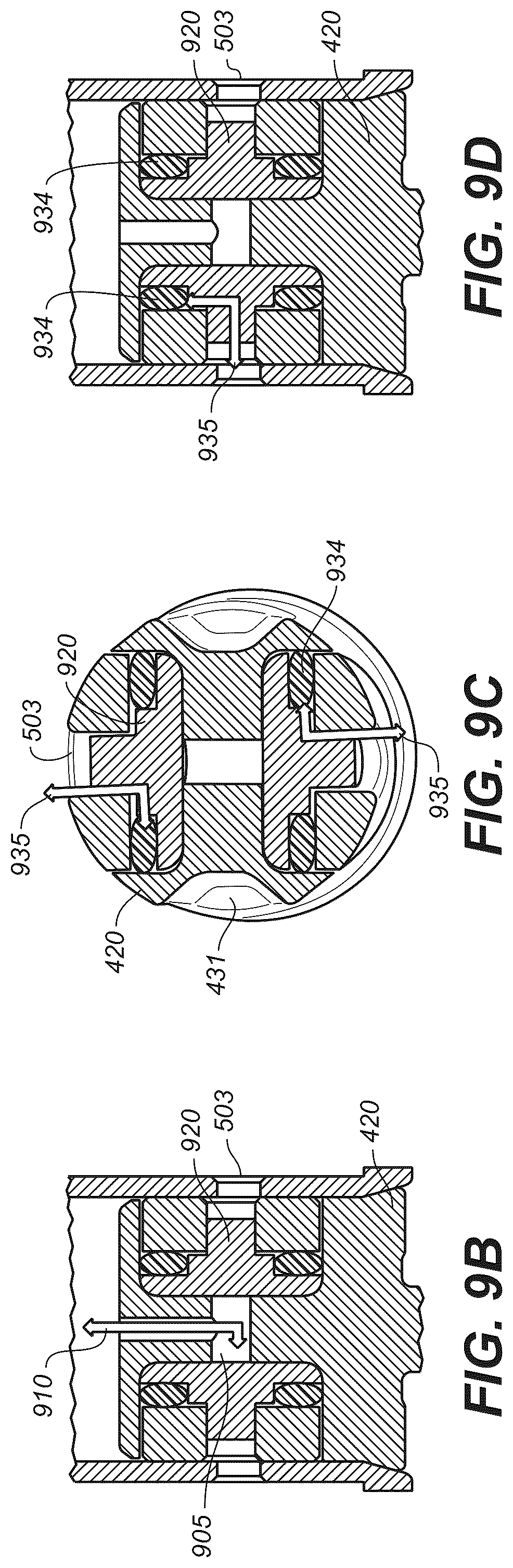 Patent US12410868 Figure 12 – Rotary flow control valve that requires no linear motion