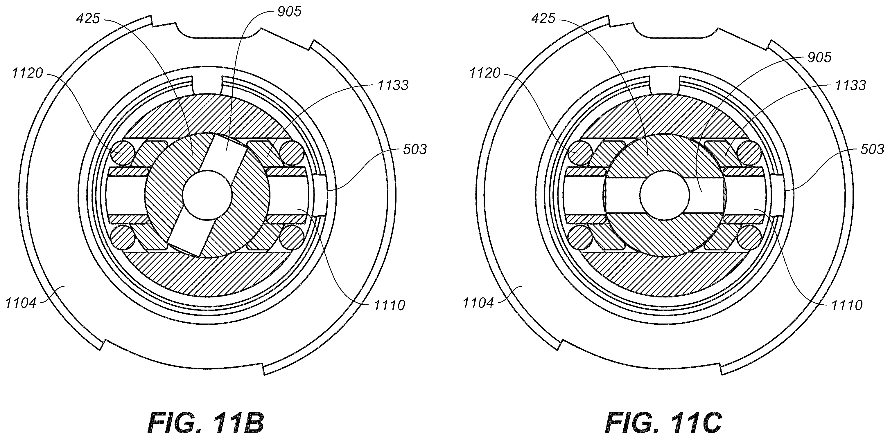 Patent US12410868 Figure 16 – Rotary flow control valve that requires no linear motion