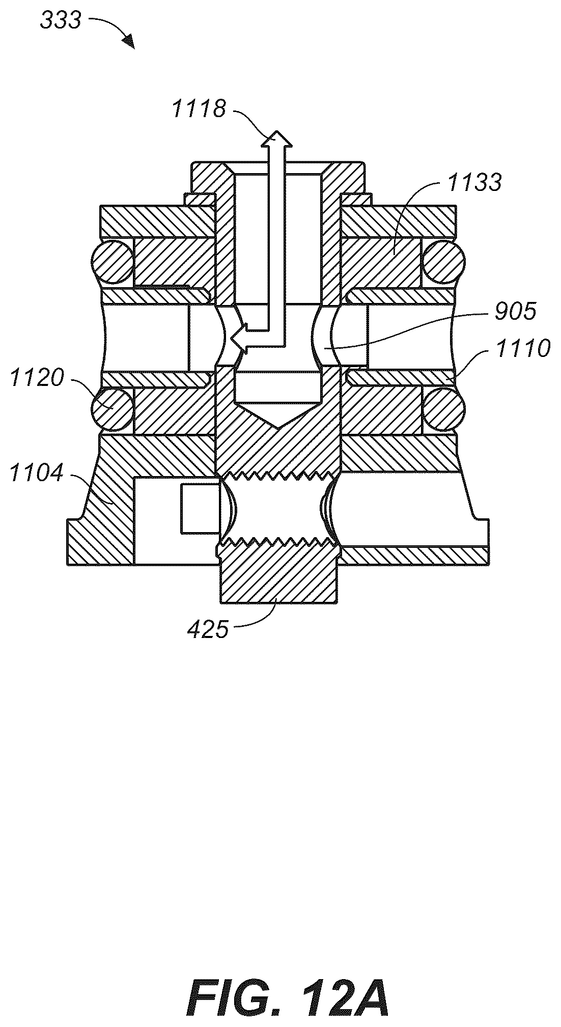 Patent US12410868 Figure 18 – Rotary flow control valve that requires no linear motion