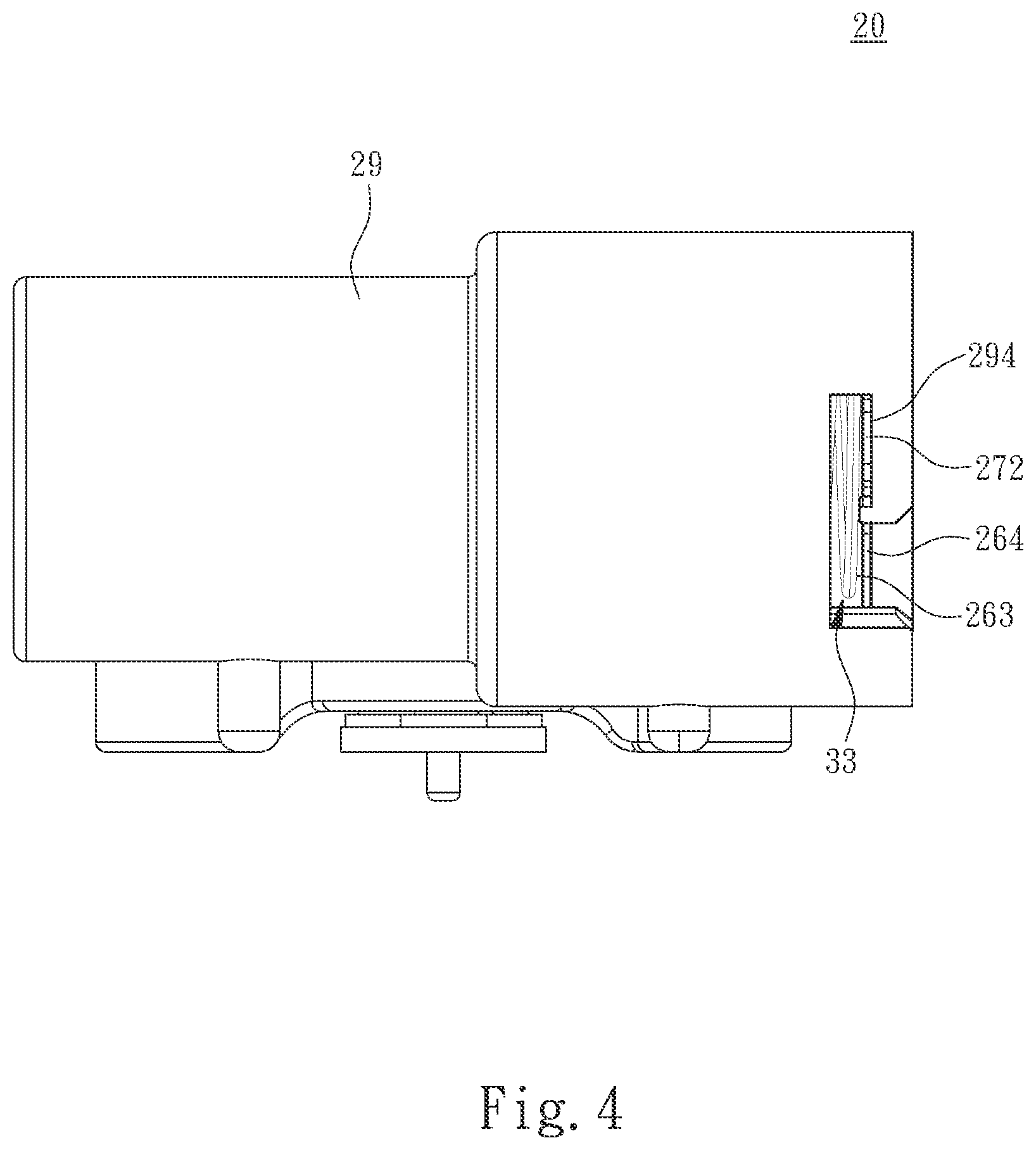 Patent US12410870 Figure 4 – Detection air faucet