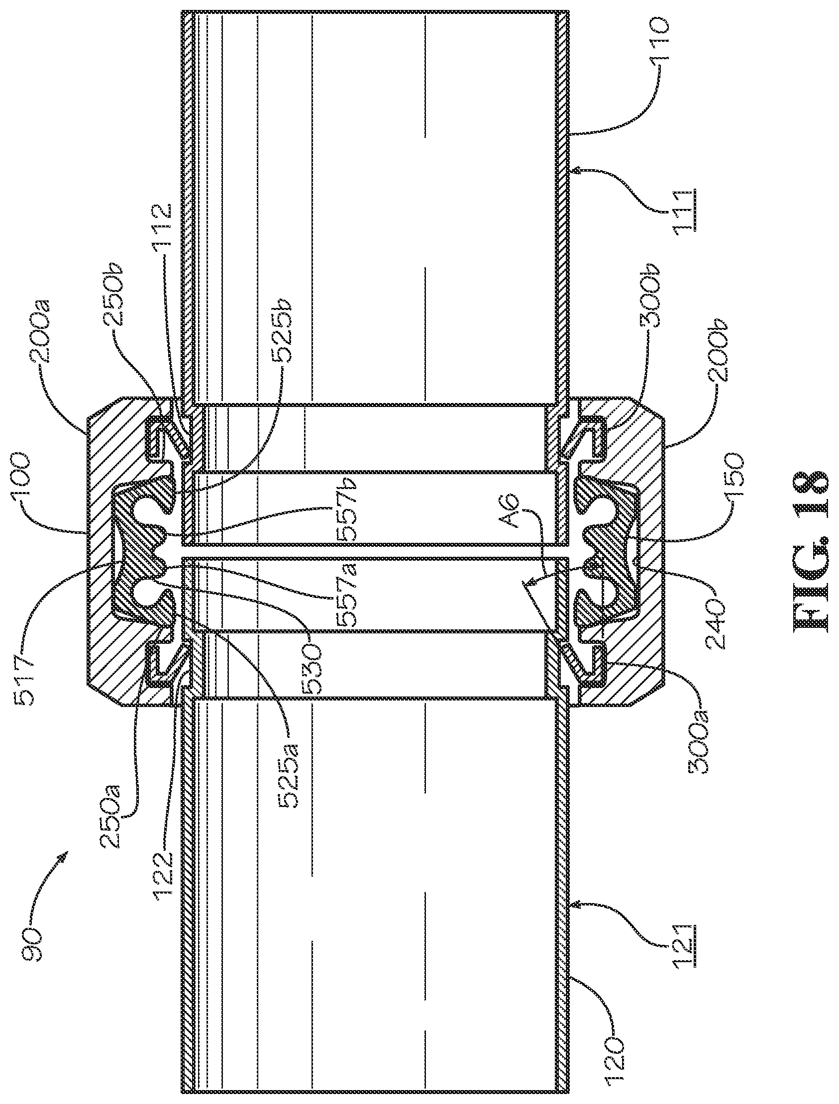 Patent US12410874 Figure 17 – Pipe coupling with pipe connection rings