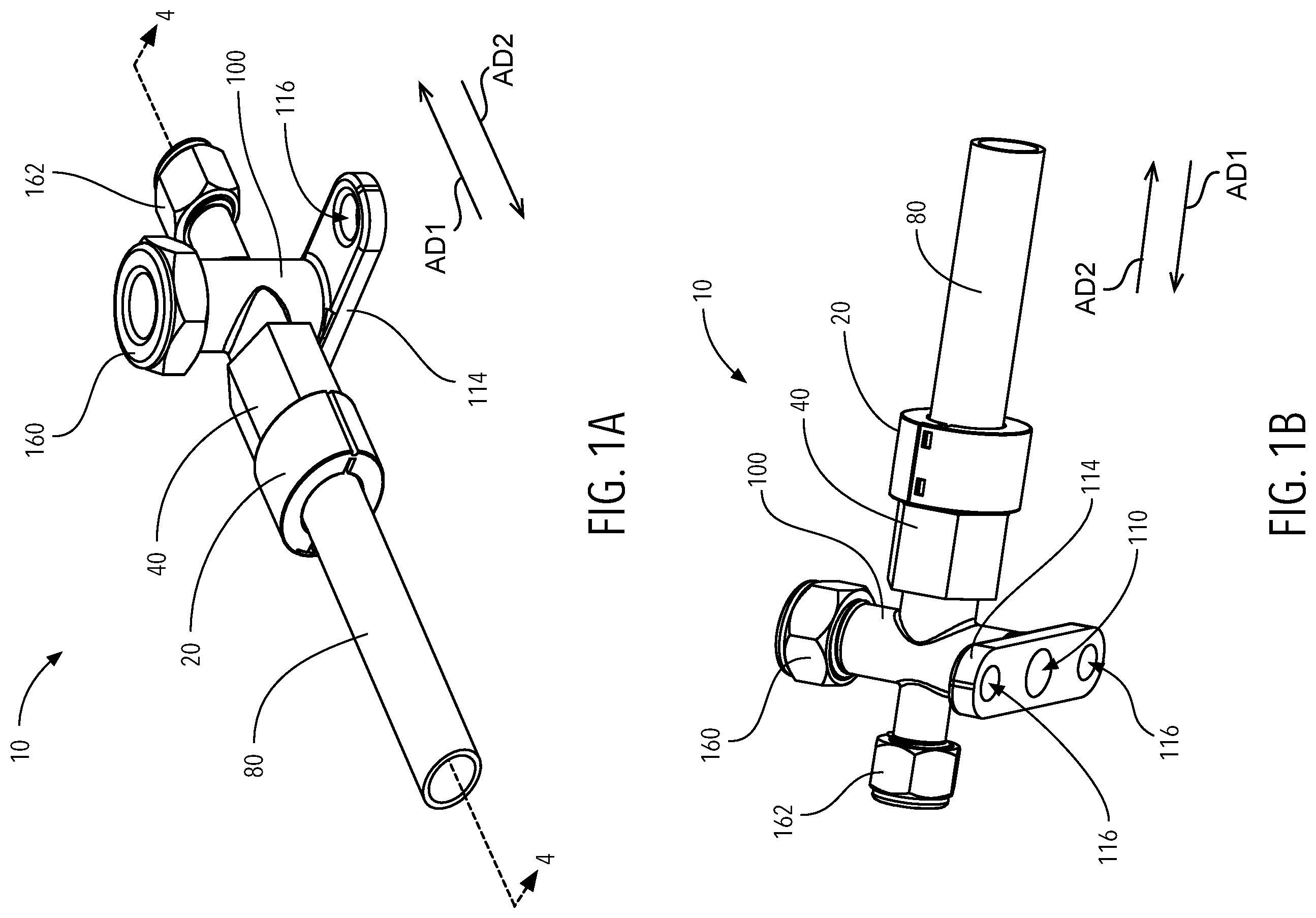 Patent US12410876 — Fluid connection assembly — Figure 1