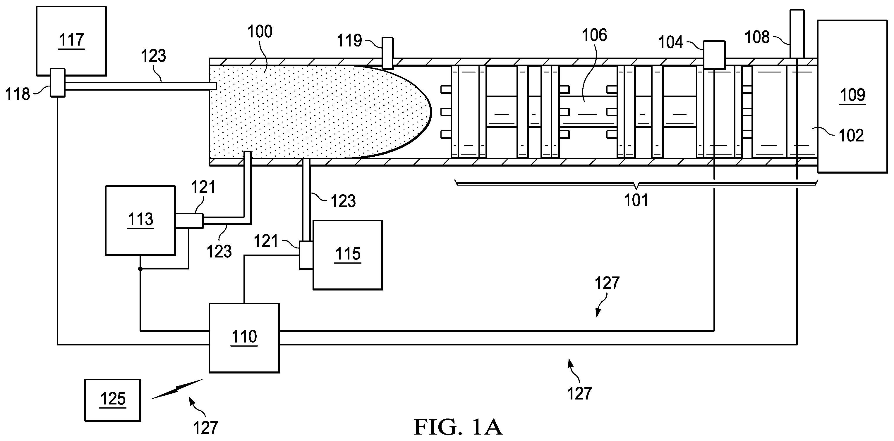 Patent US12410881 Figure 1 – Non-intrusive tracking of objects in pipelines and wellbores